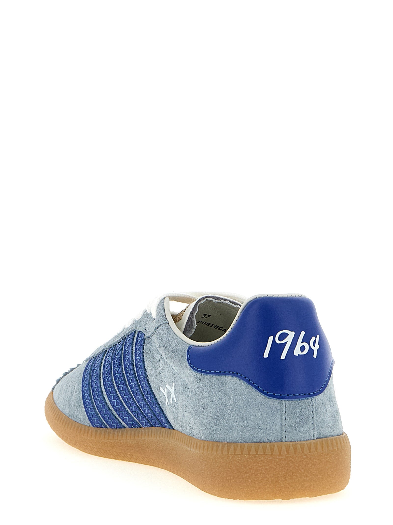 Dsquared² Blue Calfskin Low Top Women's Sneakers