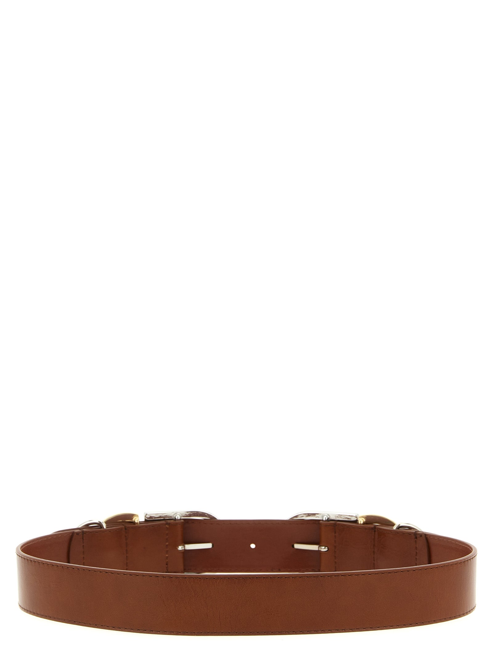 PINKO Brown Lamb Leather Regular Women's Belt