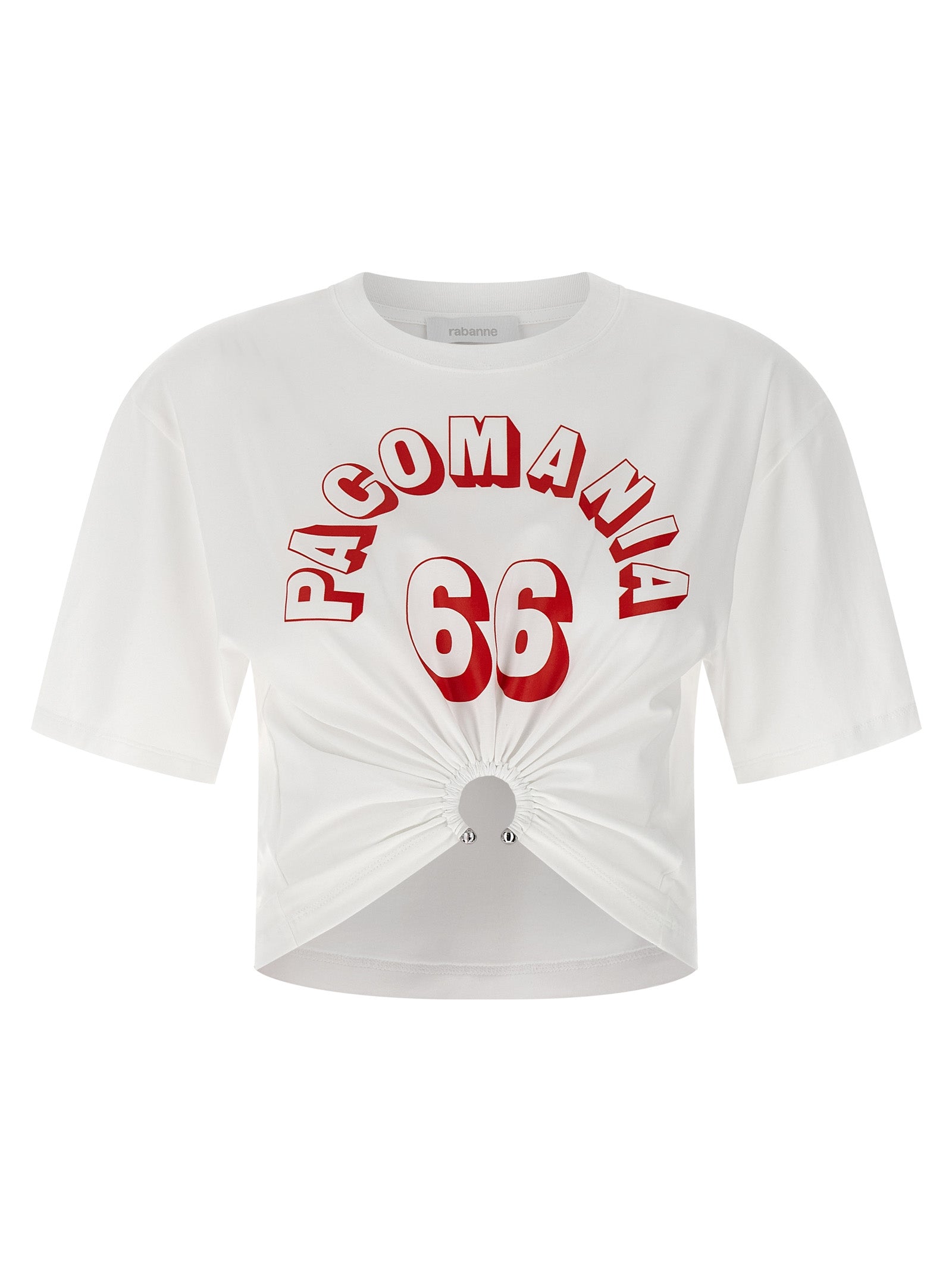 Paco Rabanne White Cotton Women's T-Shirt