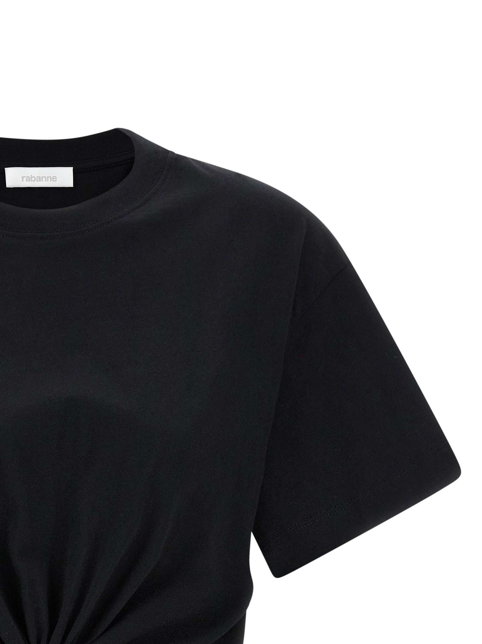 Paco Rabanne Black Cotton Women's T-Shirt