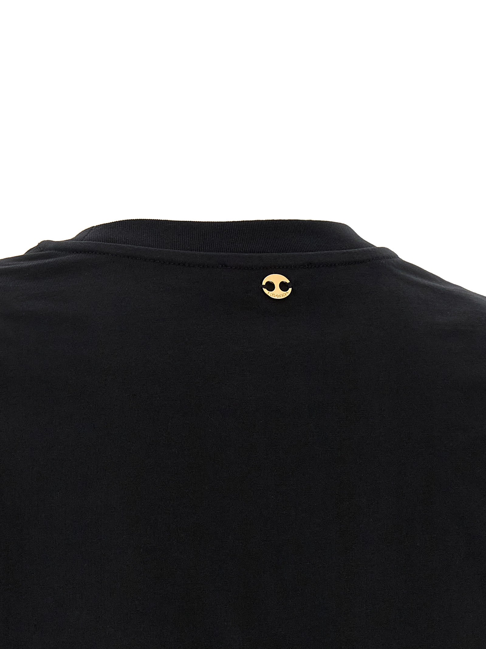 Paco Rabanne Black Cotton Women's T-Shirt