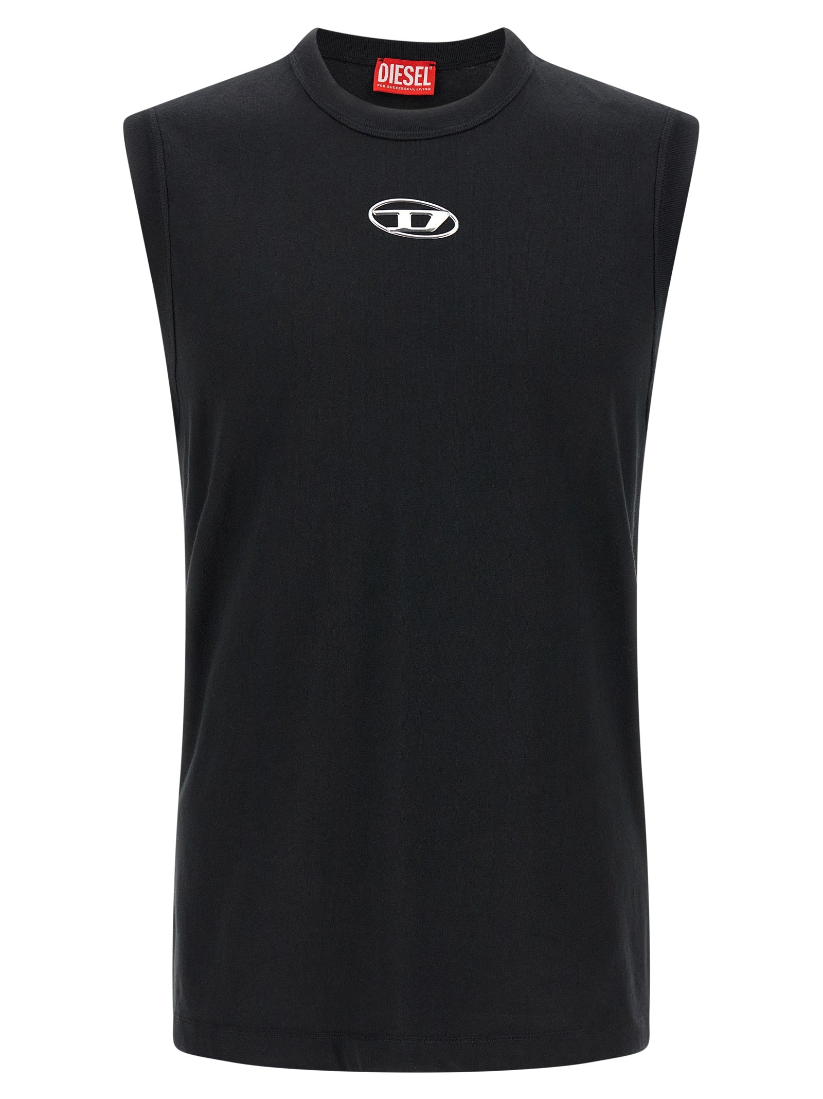 Diesel Black Cotton Men's T-Shirt