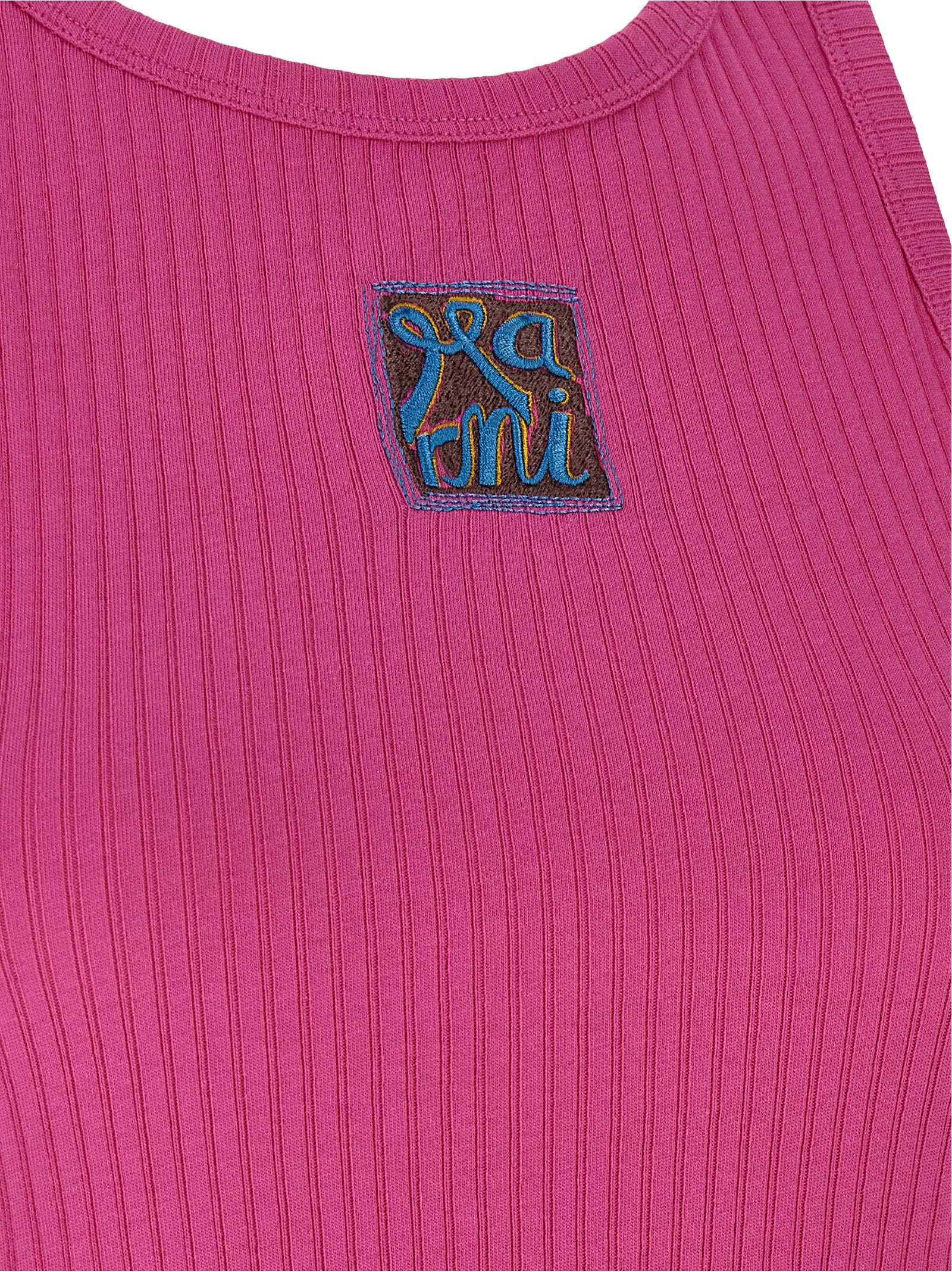 Marni Fuchsia Cotton Sleeveles Women's T-Shirt