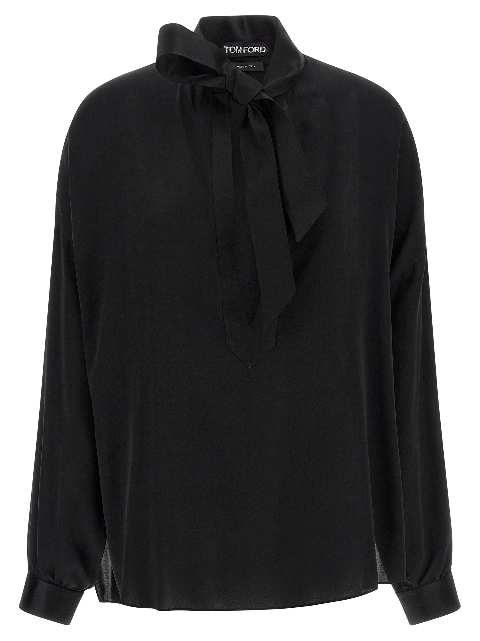 Tom Ford Black Silk Women's Blouse