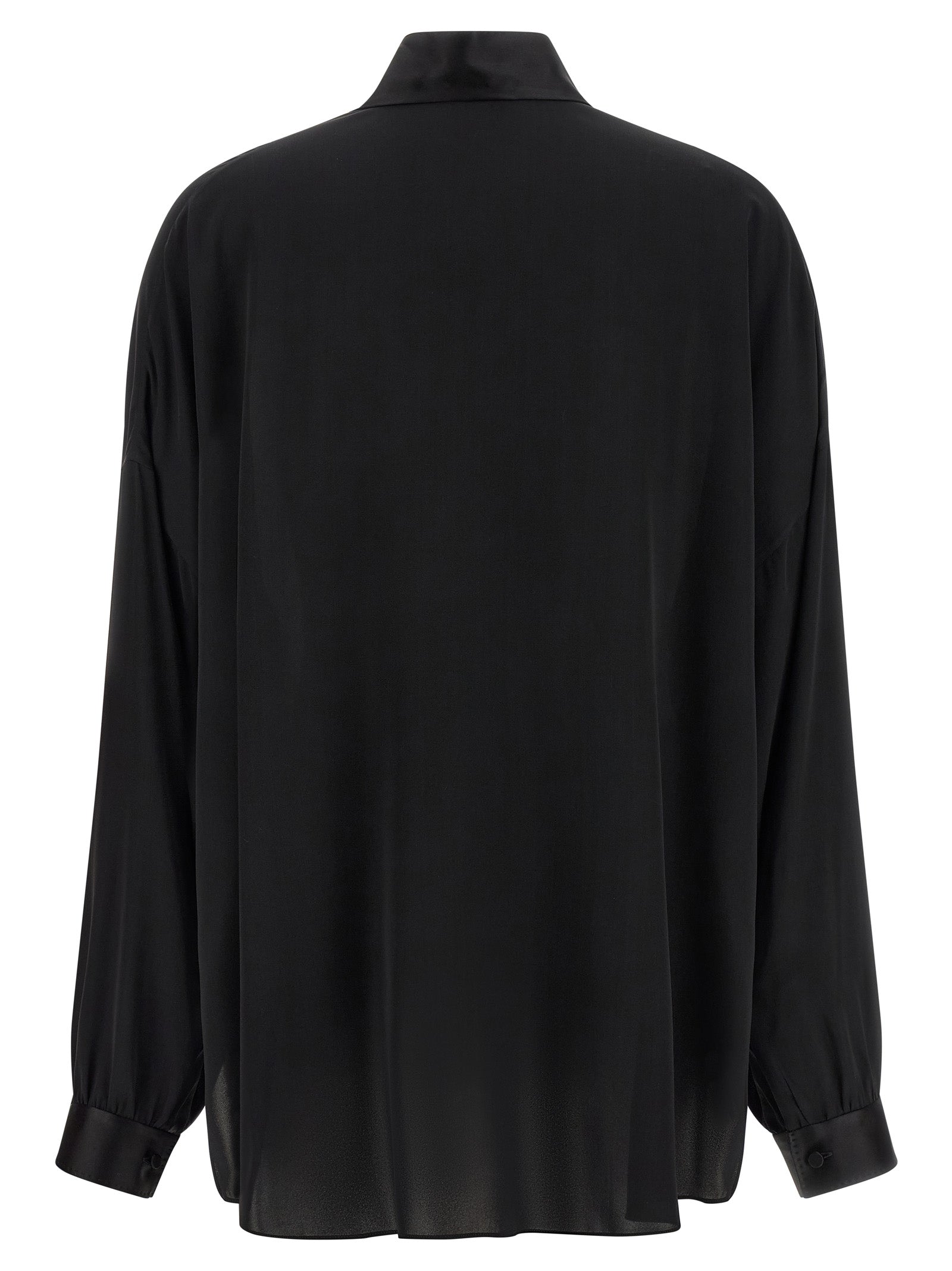 Tom Ford Black Silk Women's Blouse