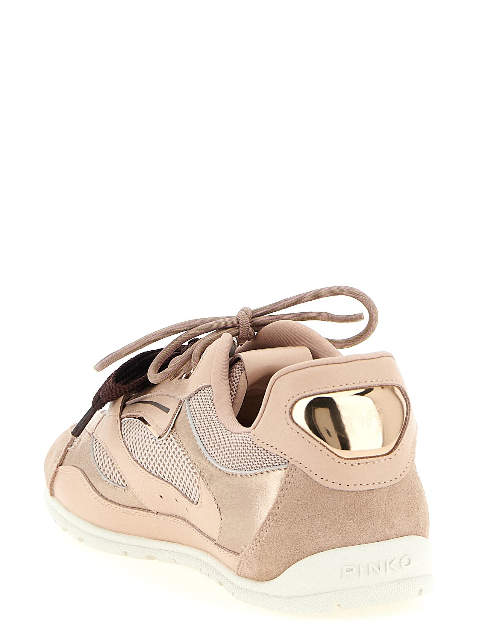 PINKO Multicolor Leather Athletic Women's Sneakers