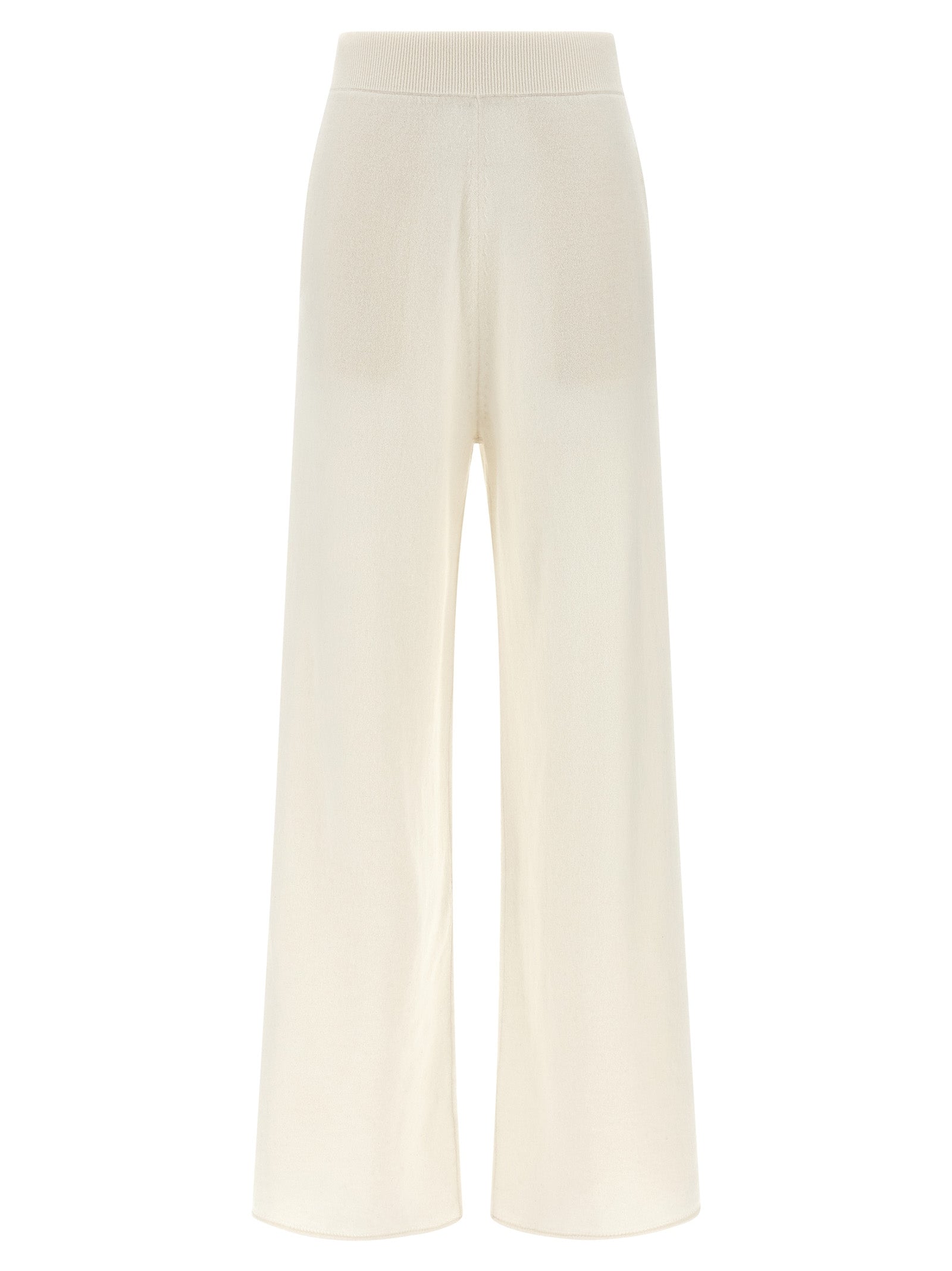 Max Mara White Cashmere Casual Women's Pants