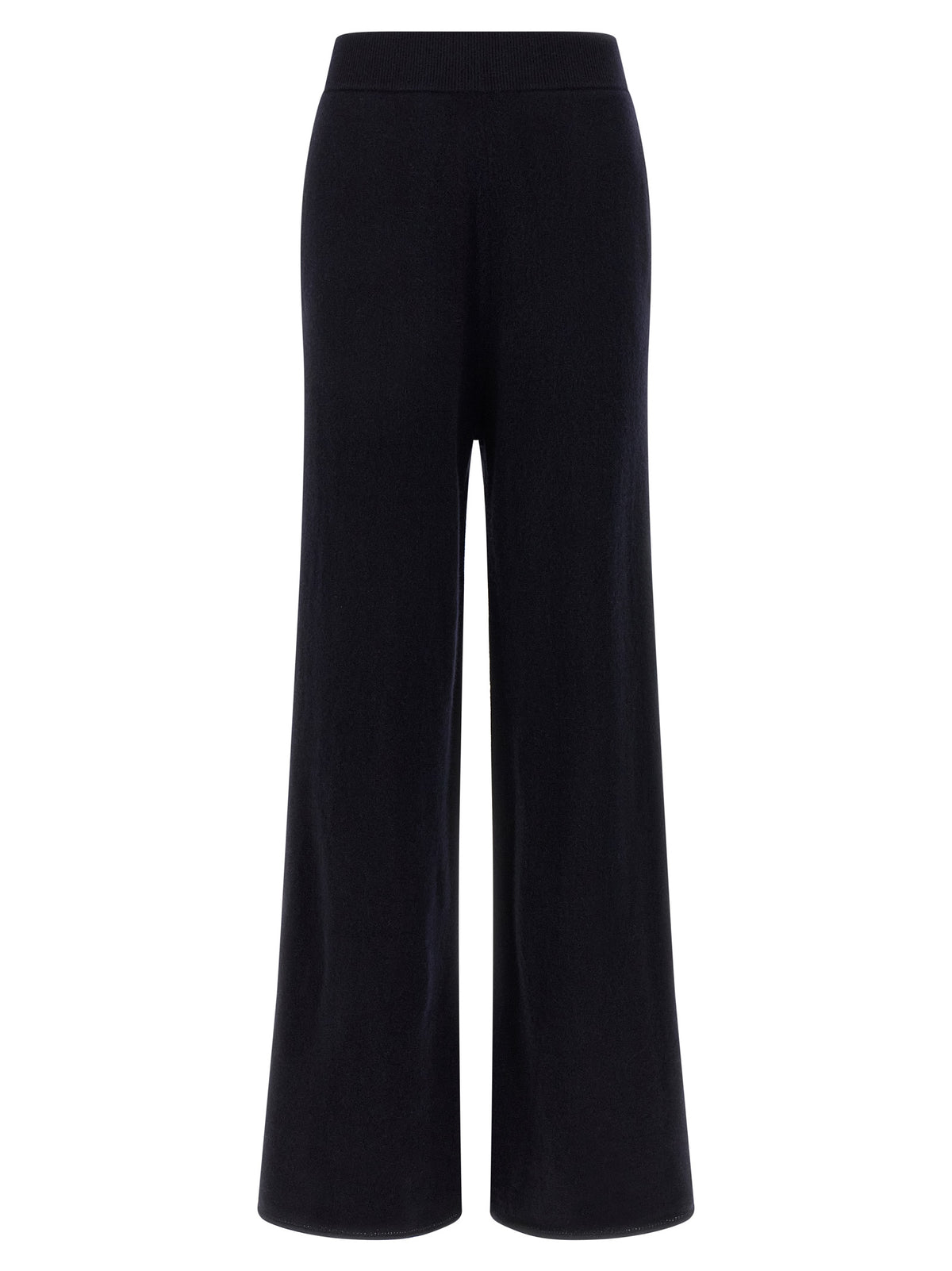 Max Mara Blue Cashmere Casual Women's Pants