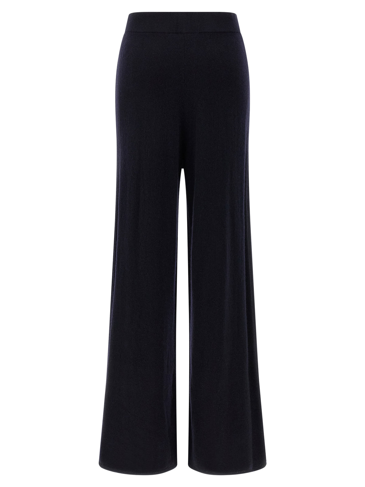 Max Mara Blue Cashmere Casual Women's Pants