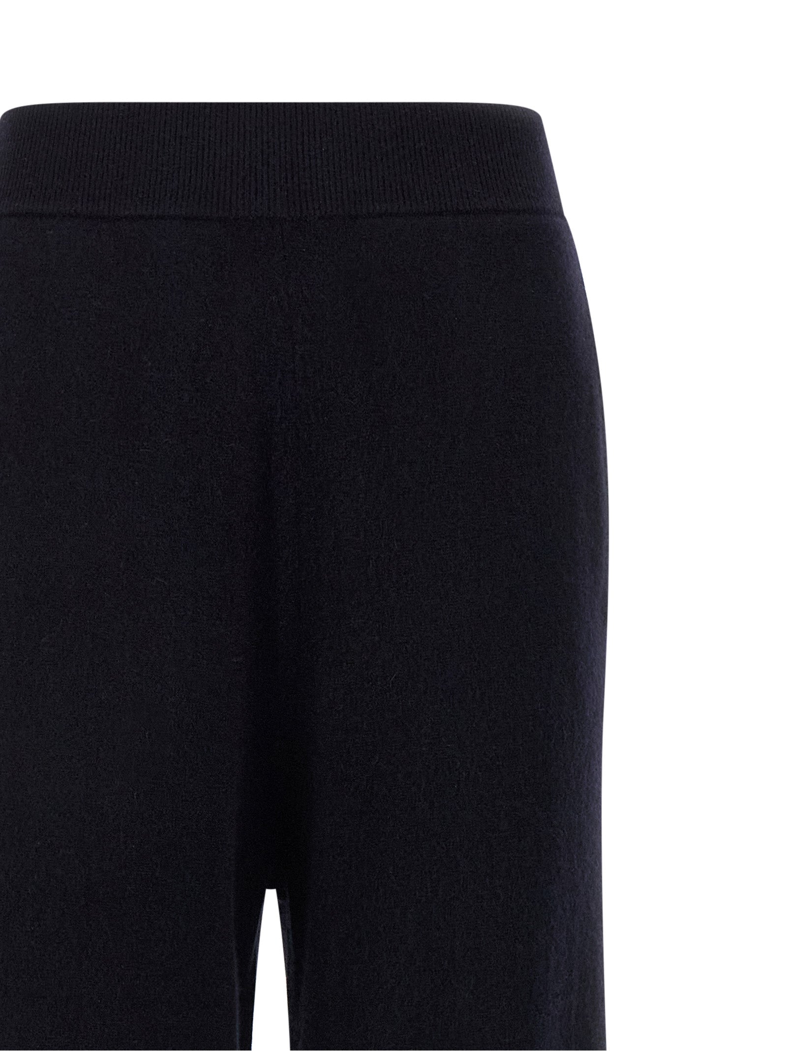 Max Mara Blue Cashmere Casual Women's Pants