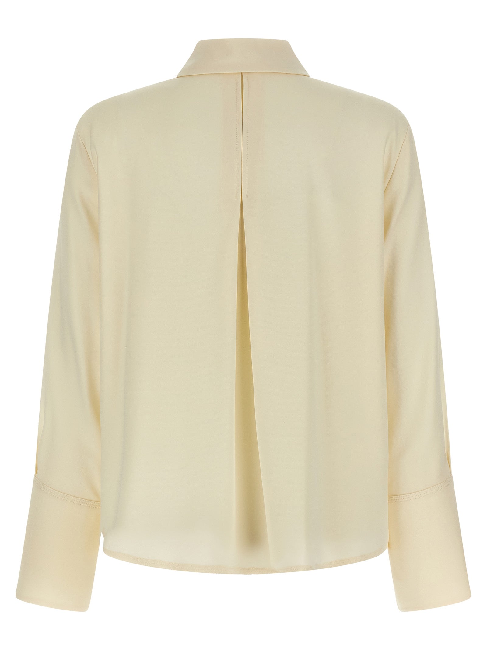 Max Mara White Silk Women's Blouse