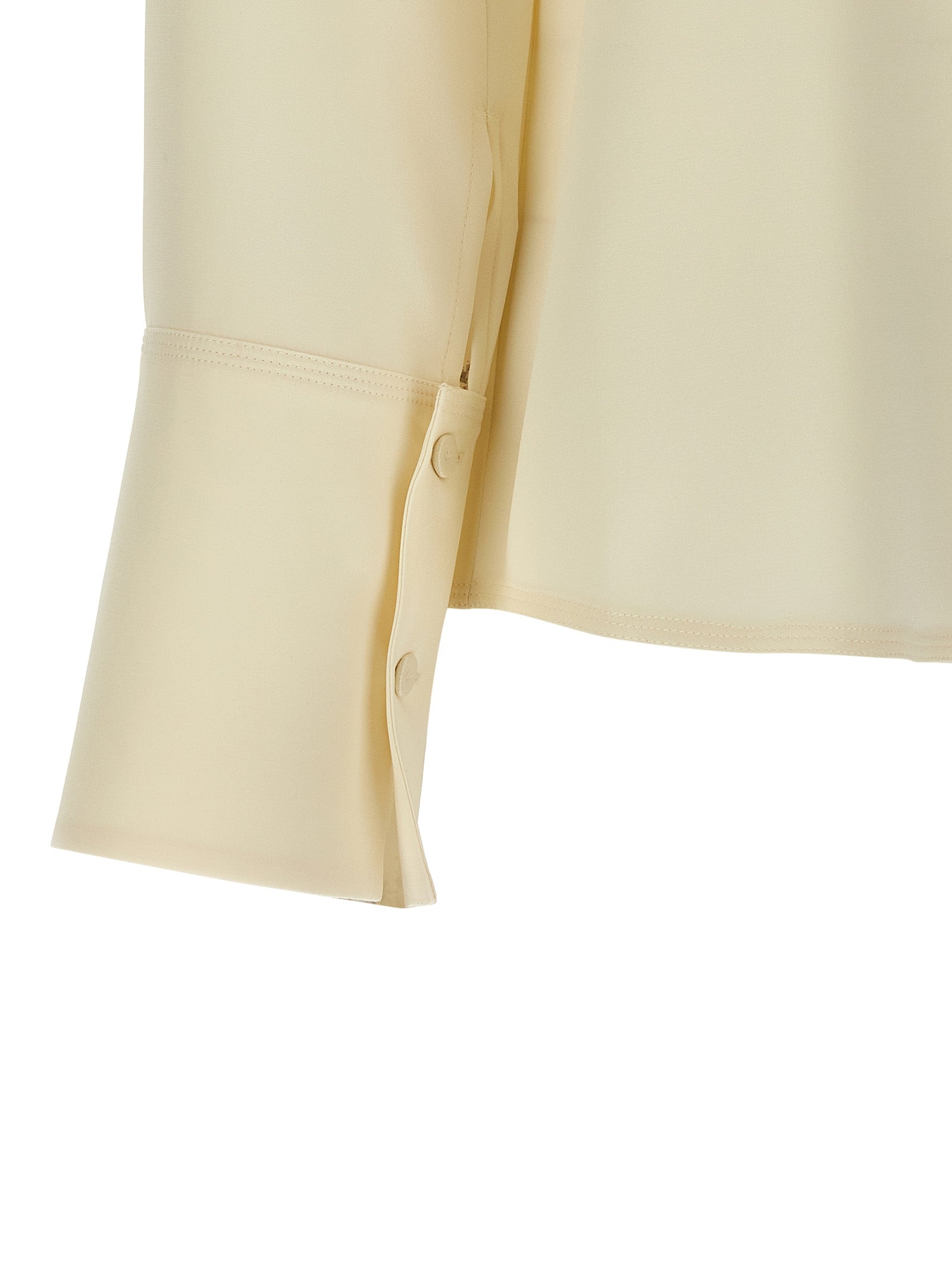 Max Mara White Silk Women's Blouse