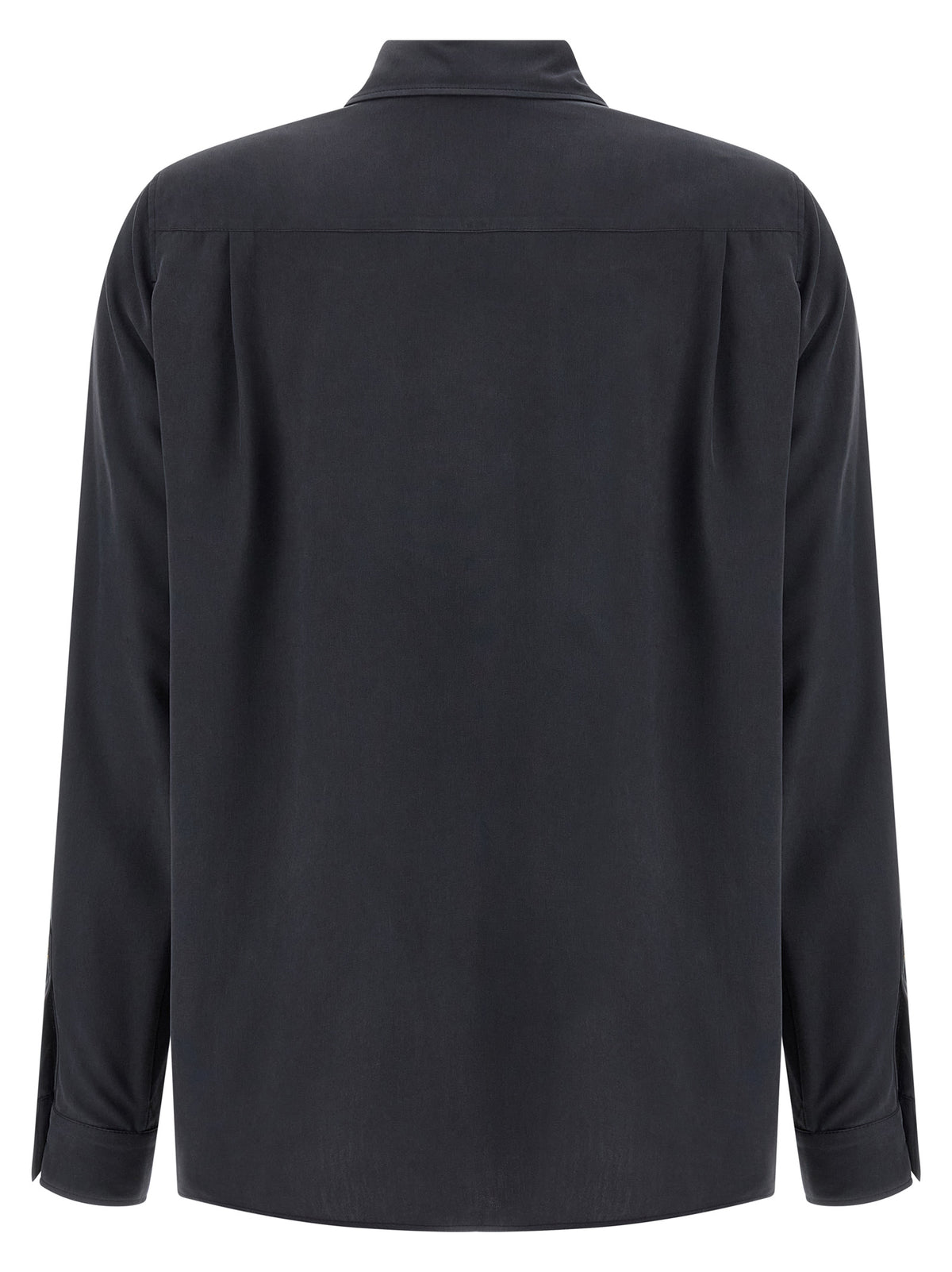 Max Mara Gray Silk Women's Blouse