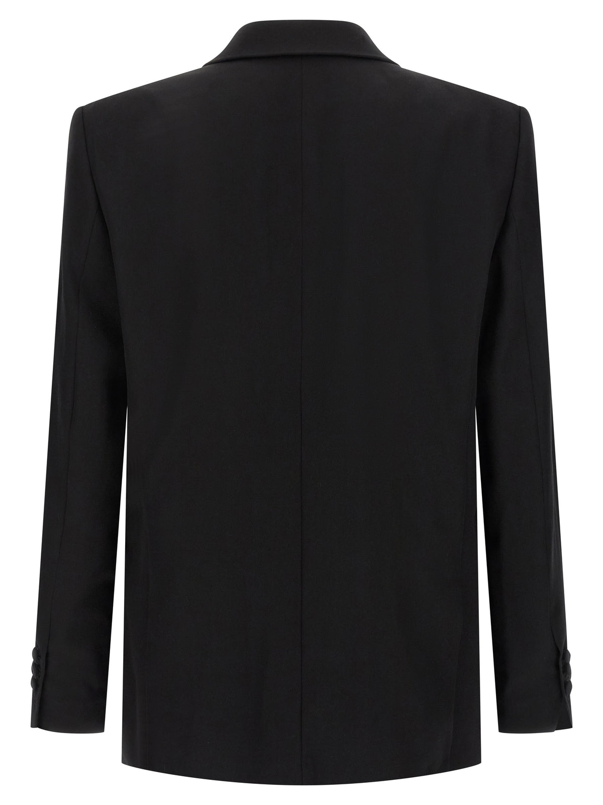 Balmain Black Virgin Wool Men's Blazer