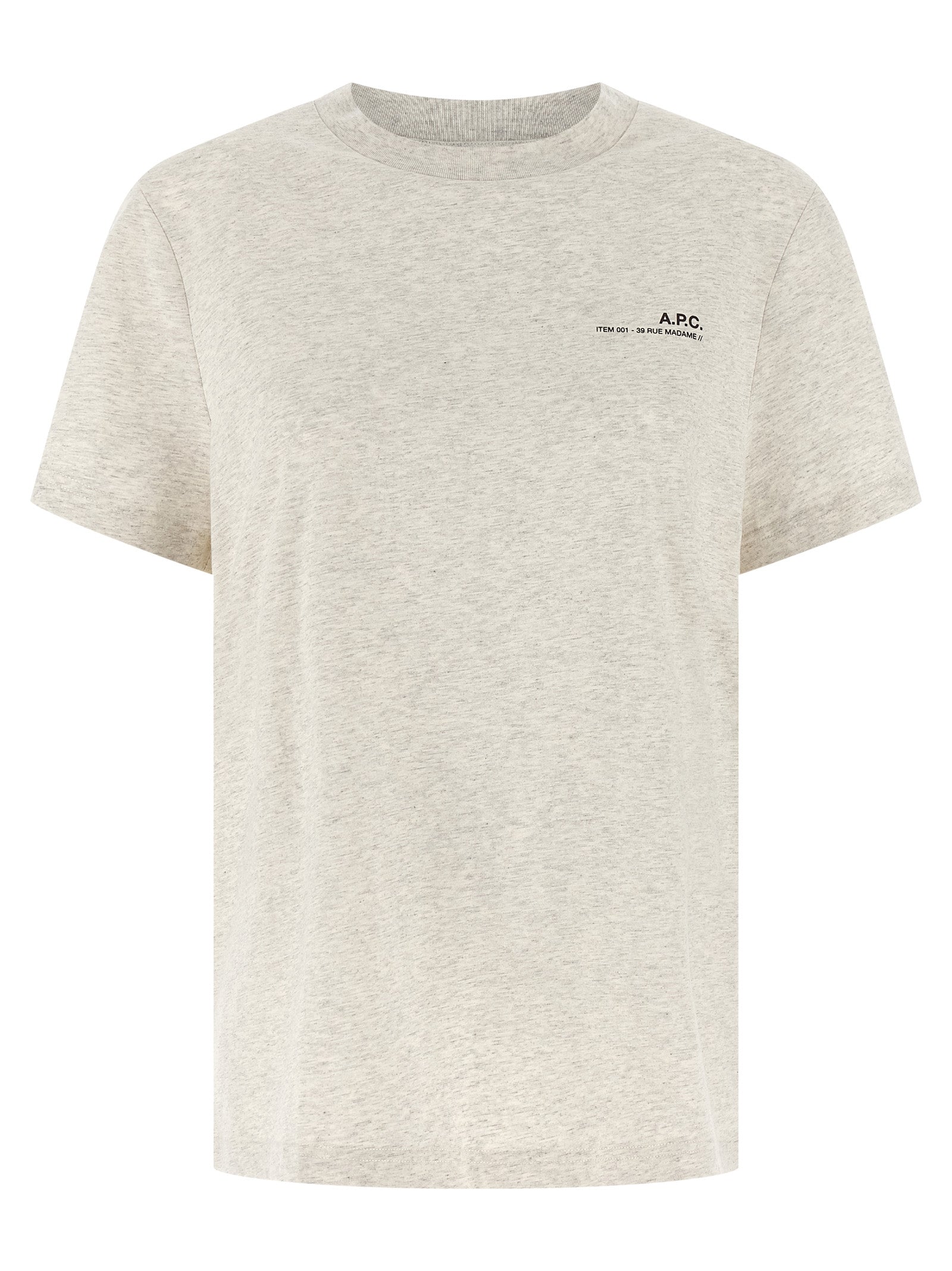 A.P.C. Beige Cotton Women's T-Shirt
