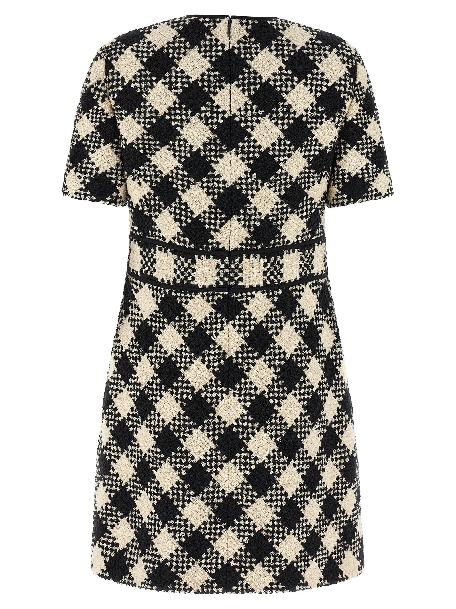 Valentino Garavani Bicolor Cotton Short Women's Dress