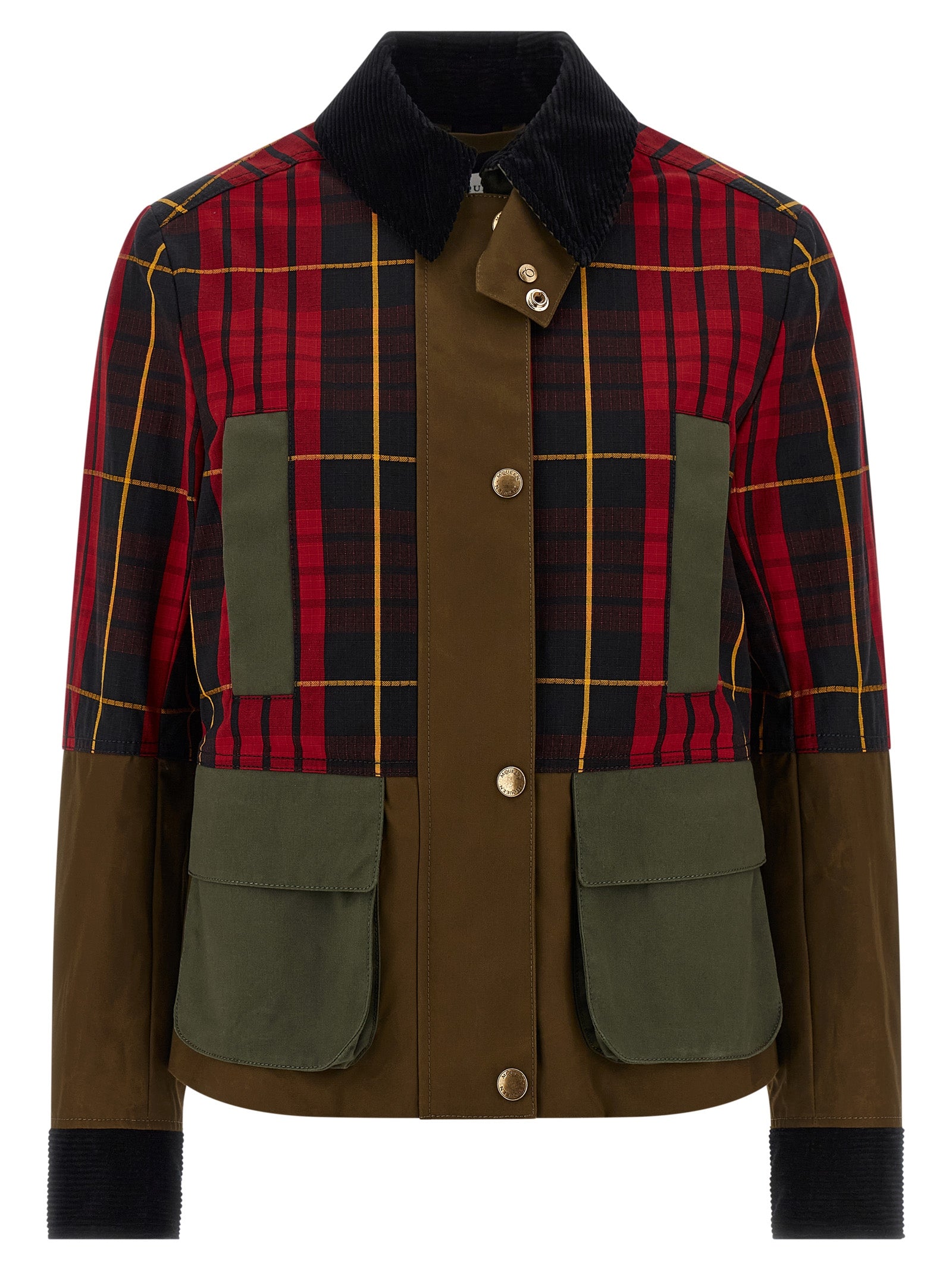 Alexander McQueen Multicolor Cotton Full-Length Women's Jacket