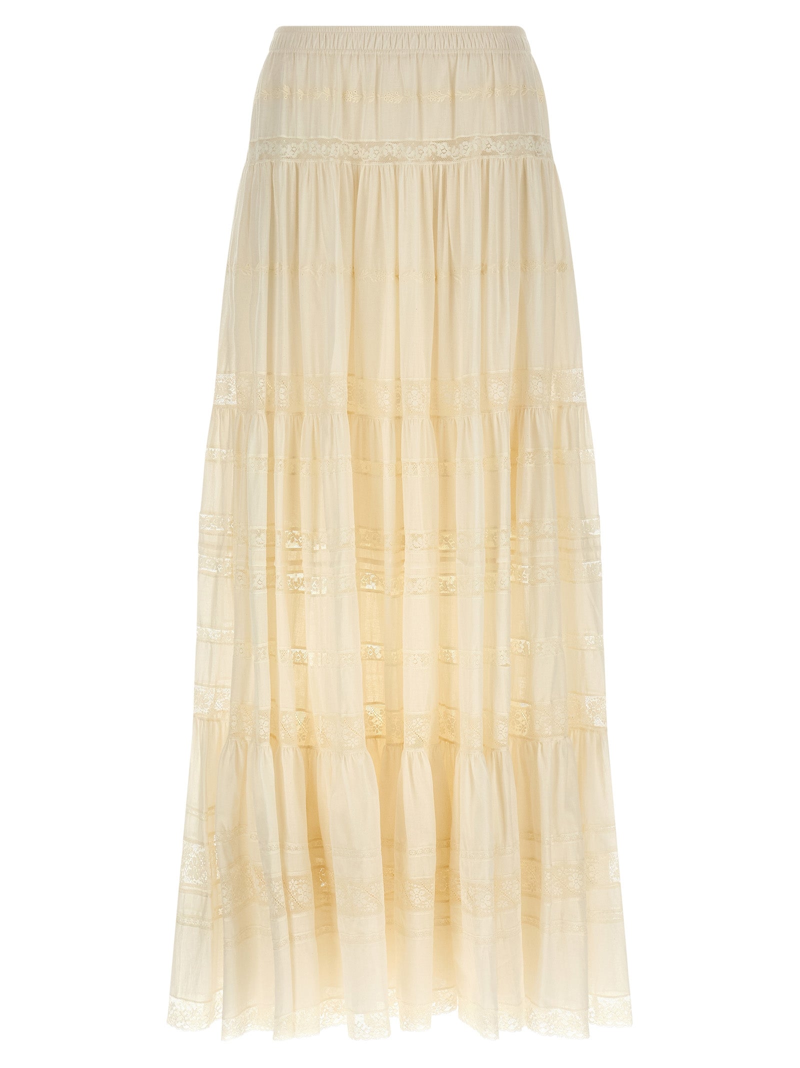 Ermanno Scervino White Cotton Mini Women's Skirt