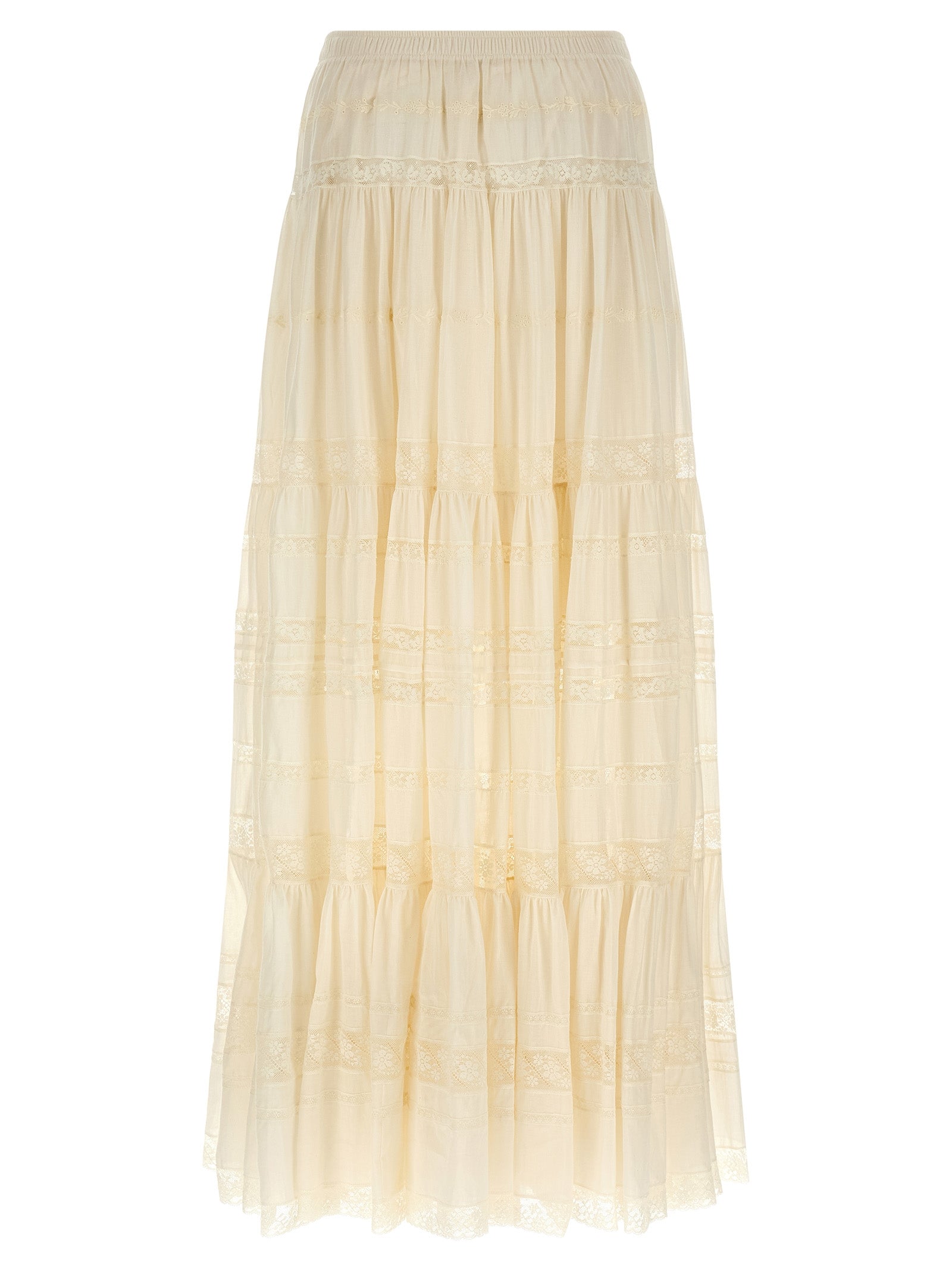 Ermanno Scervino White Cotton Mini Women's Skirt