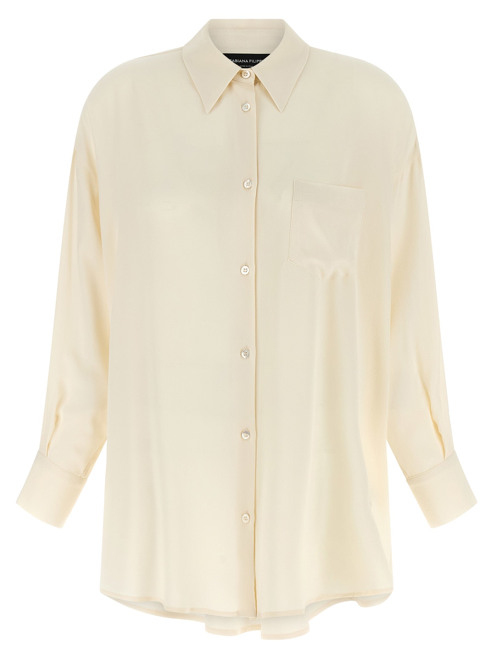 Fabiana Filippi Beige Acetate Women's Blouse