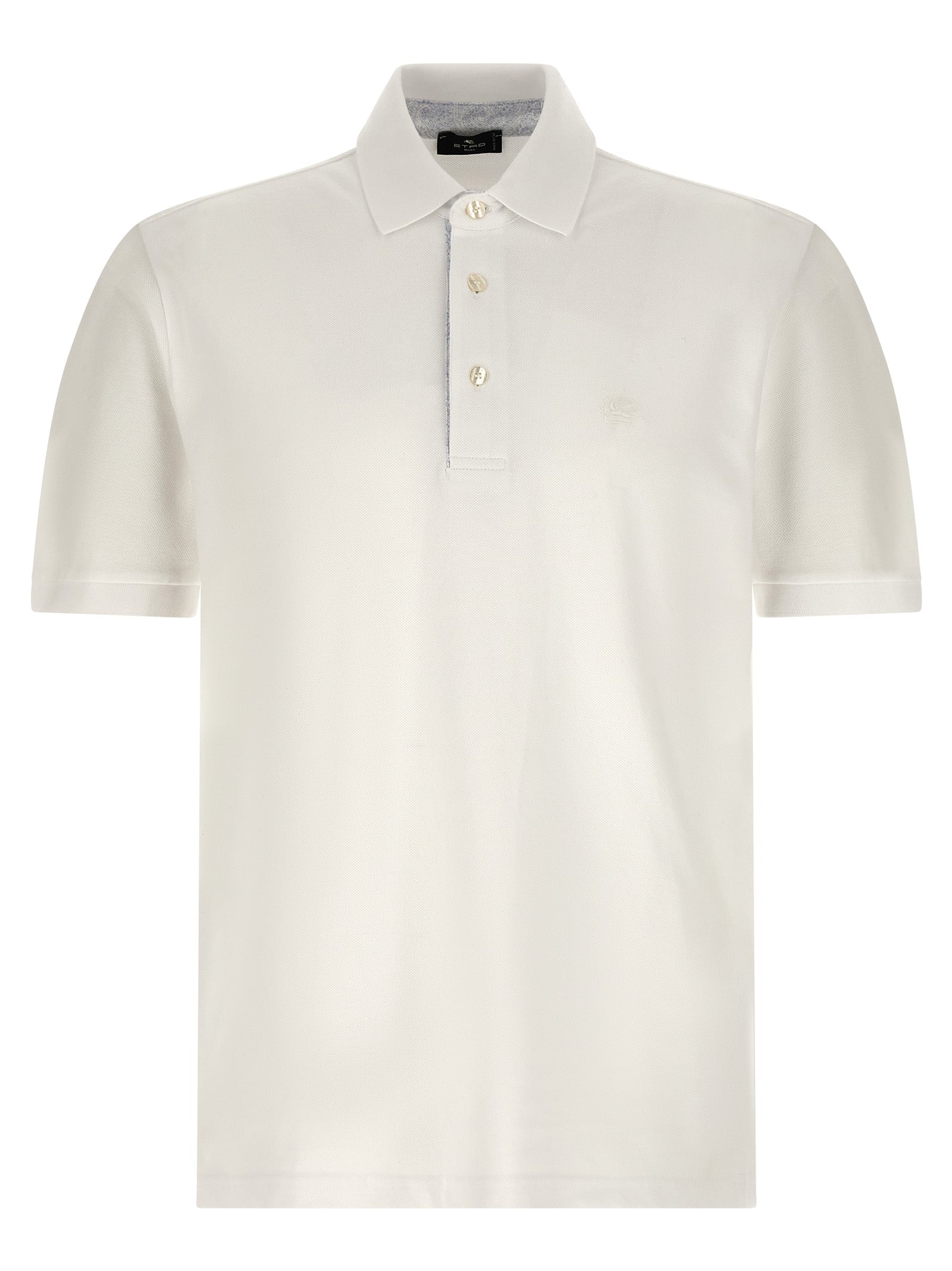 Etro White Cotton Polo Men's Shirt