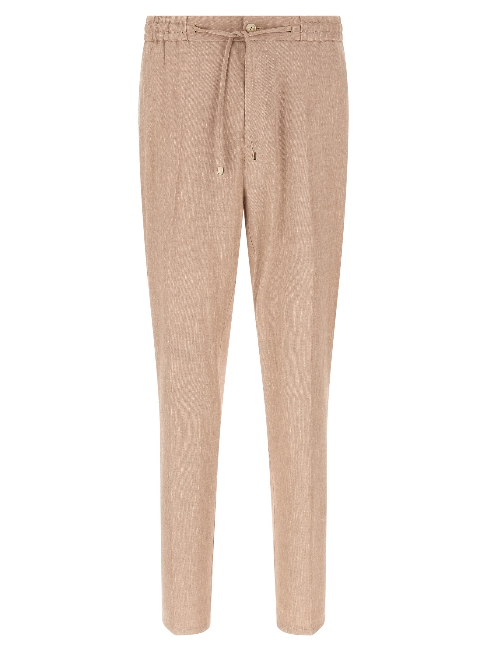 Etro Beige Linen Joggers (Workout Men's Pants)