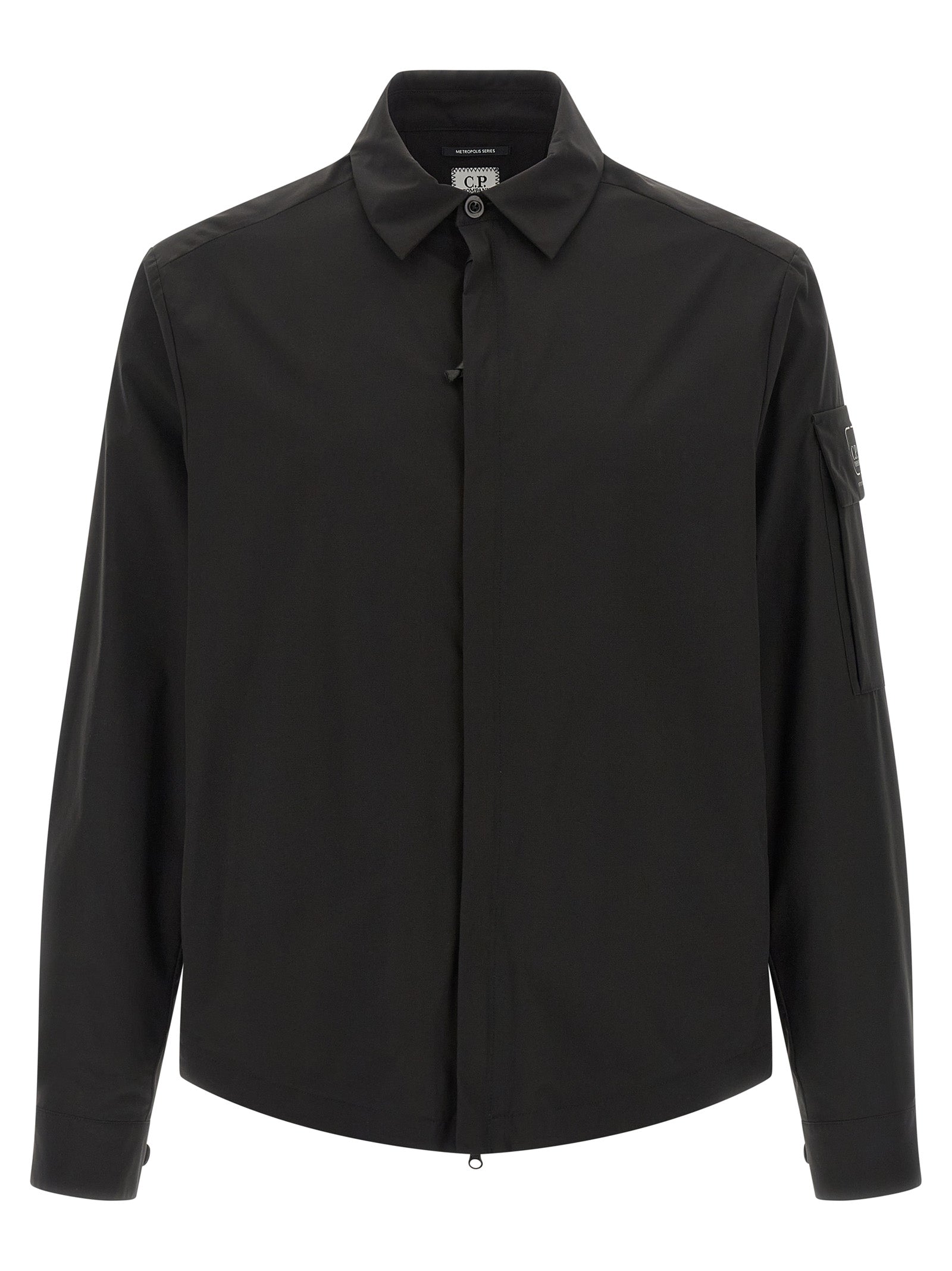 C.P. Company Black Polyester Men's Blouse