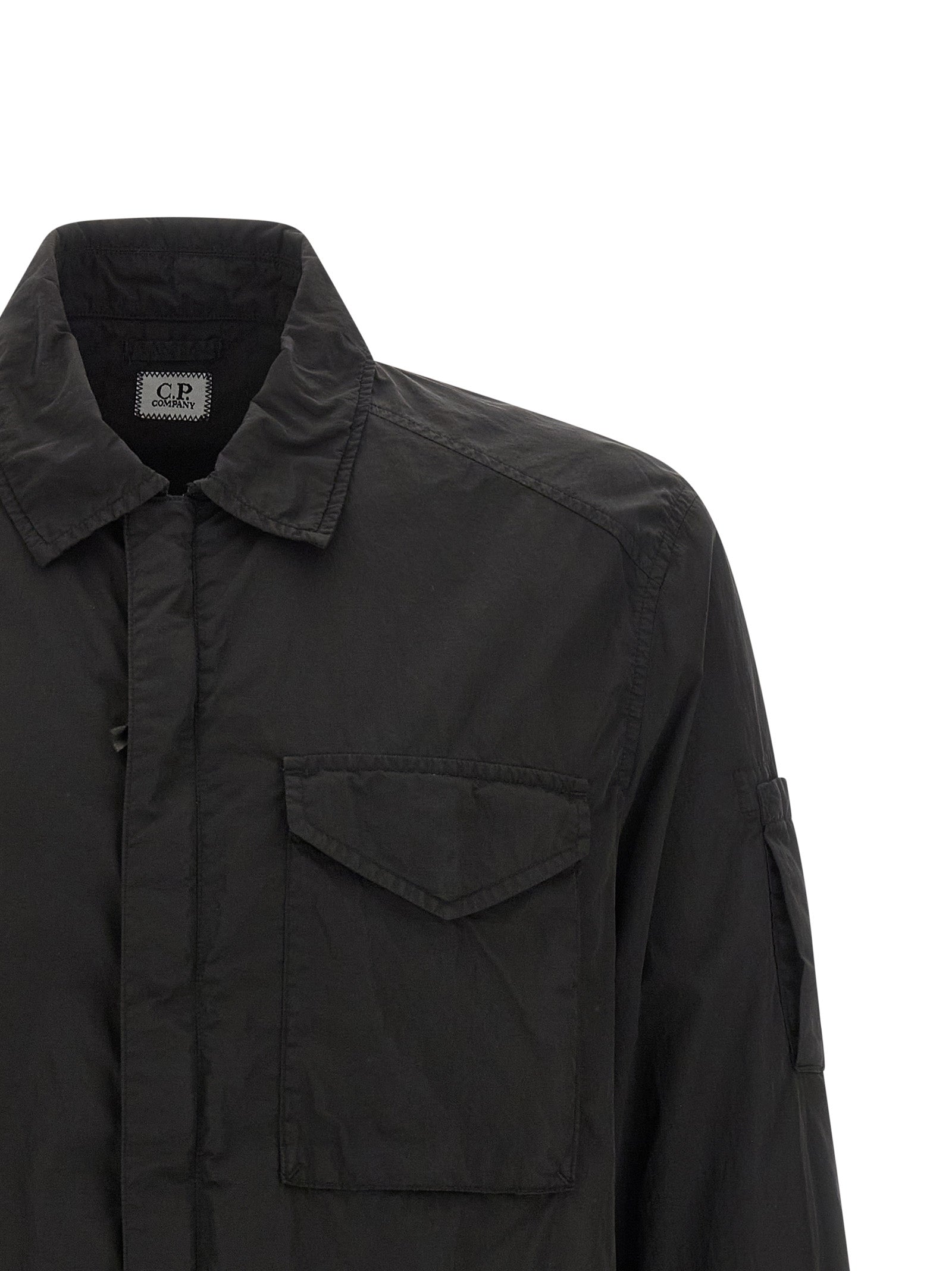 C.P. Company Black Polyamide Men's Blouse