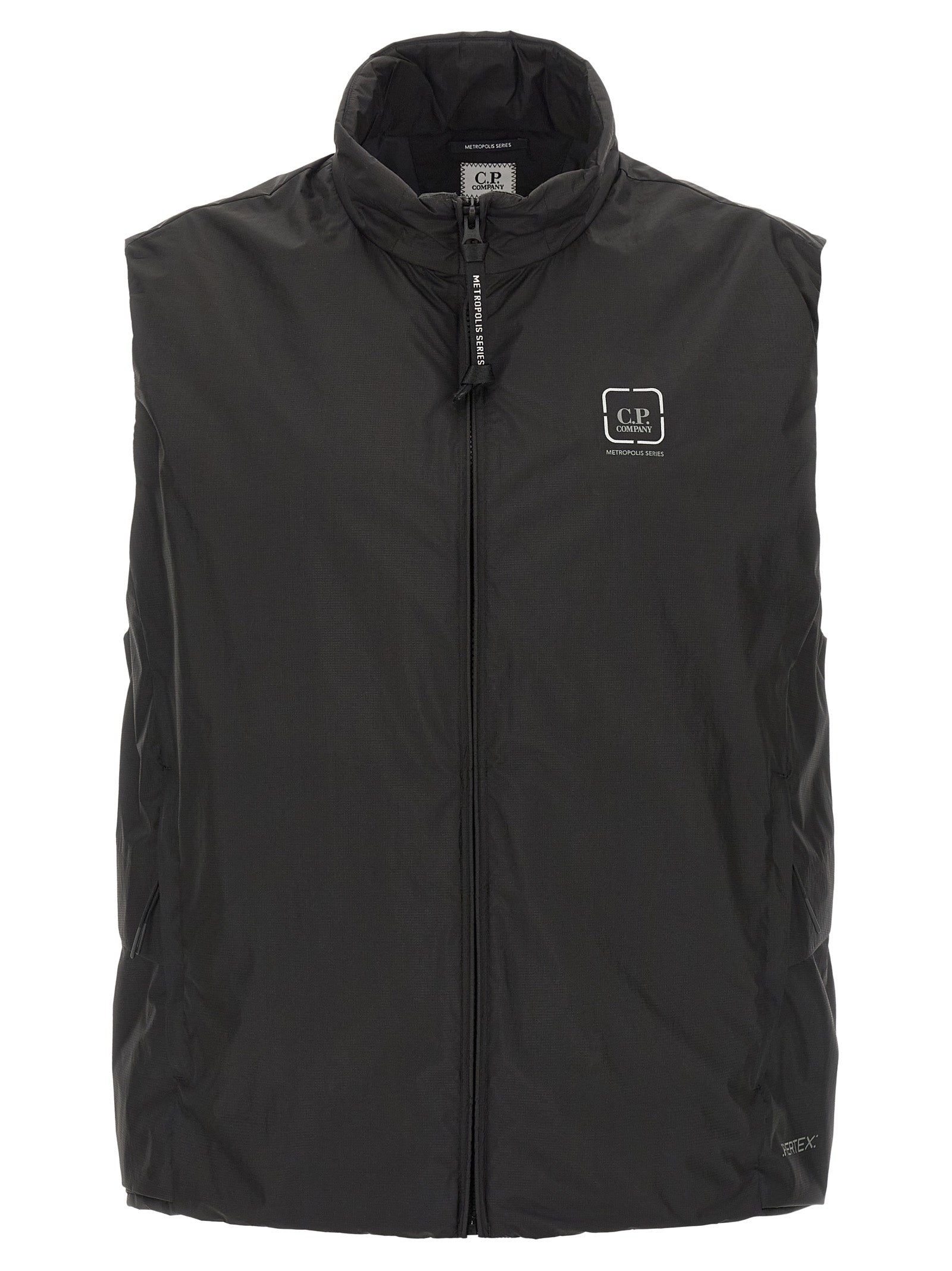 C.P. Company Black Polyamide Sleeveless Men's Jacket