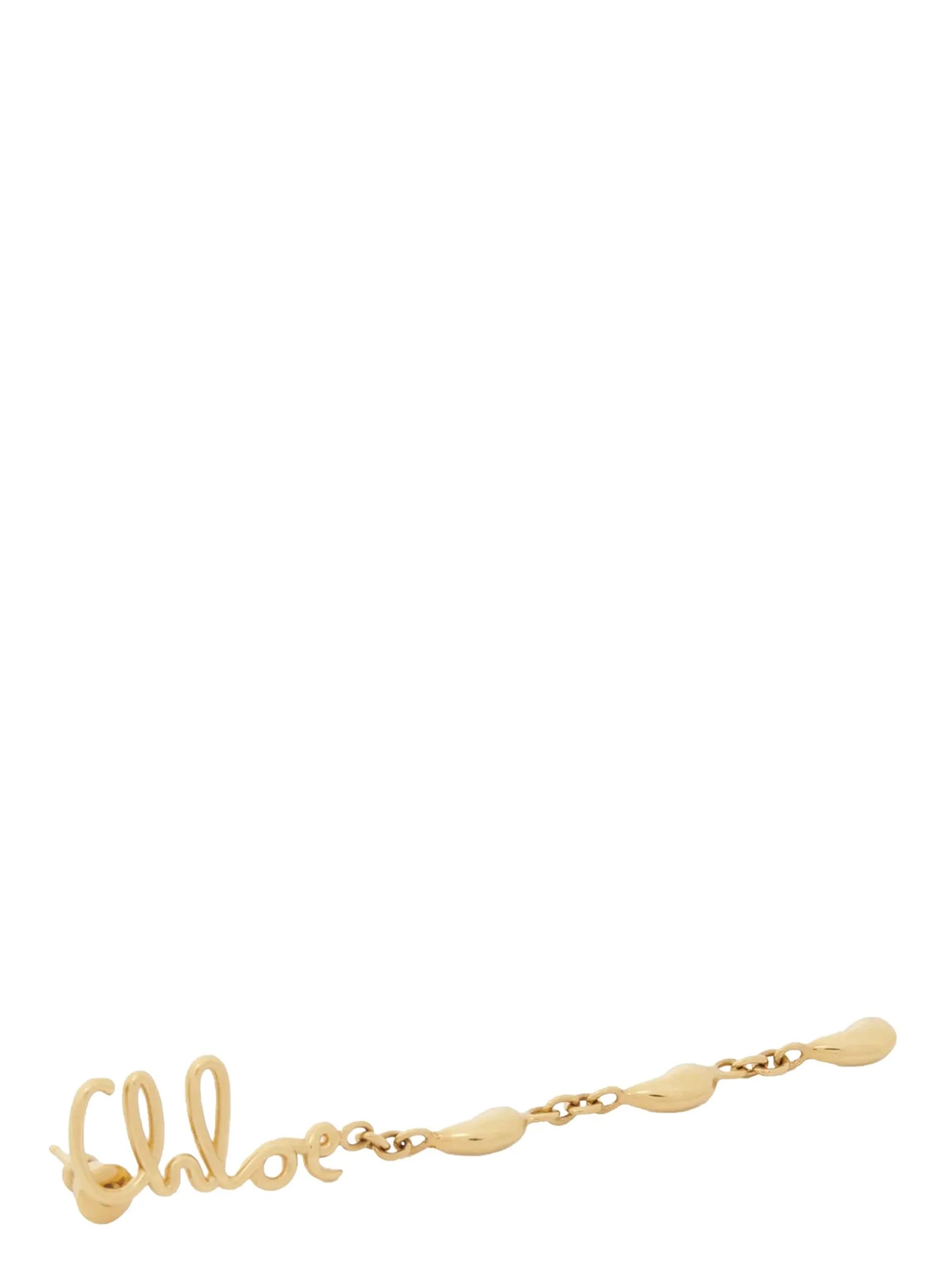 Chloé Gold Brass Women's Earrings