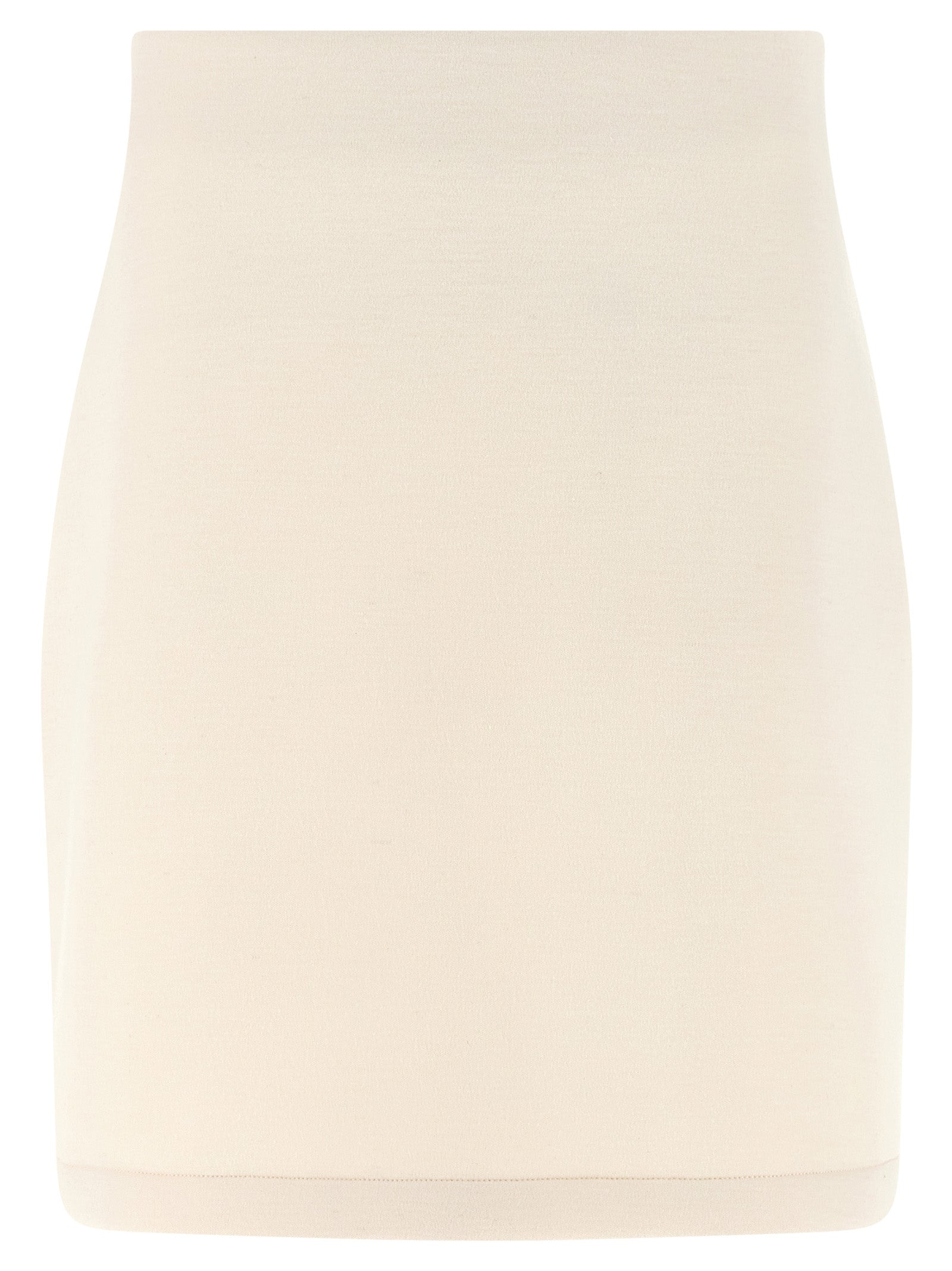 Fabiana Filippi Beige Modal Long Women's Skirt