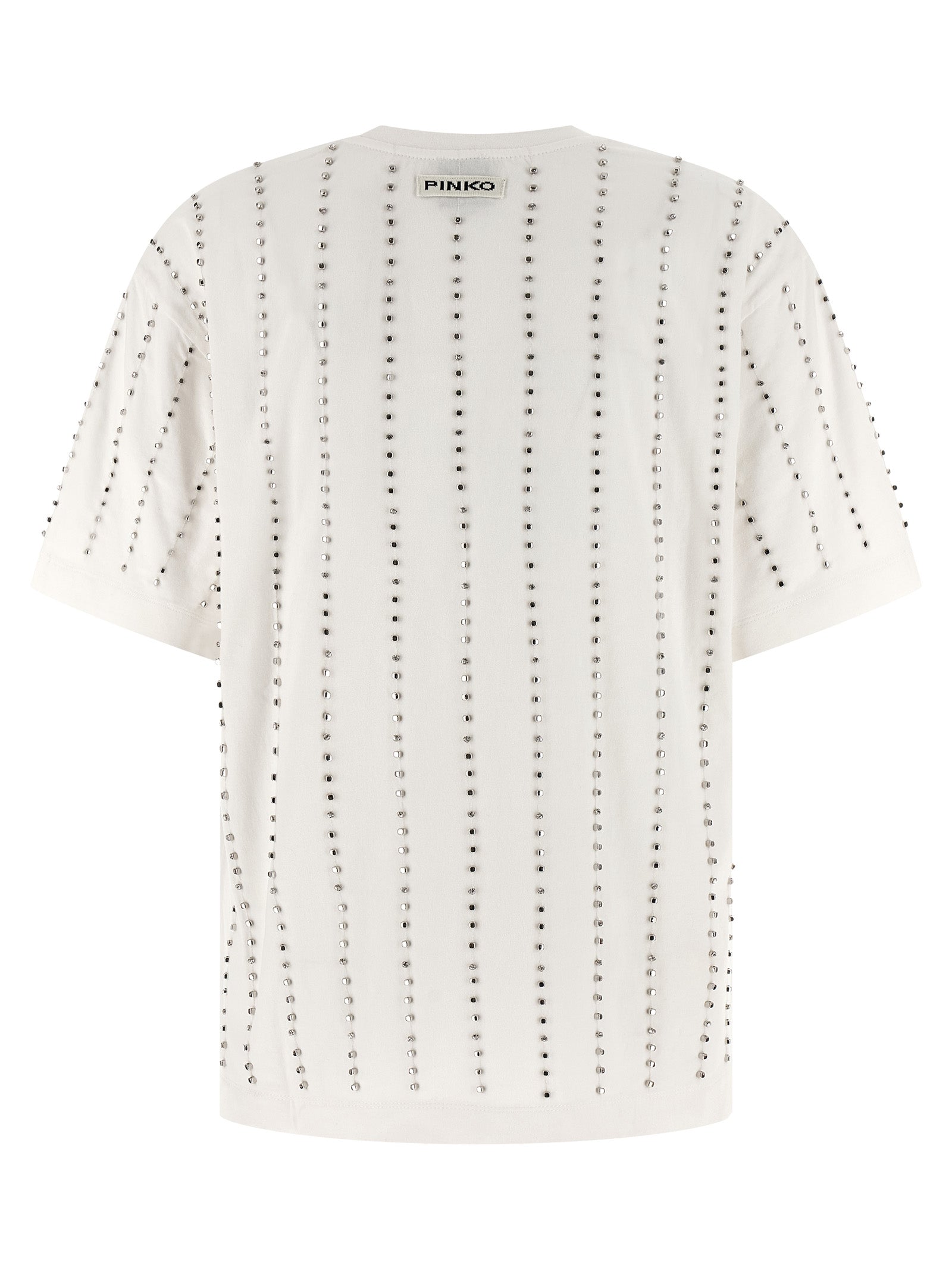 PINKO White Cotton Women's T-Shirt