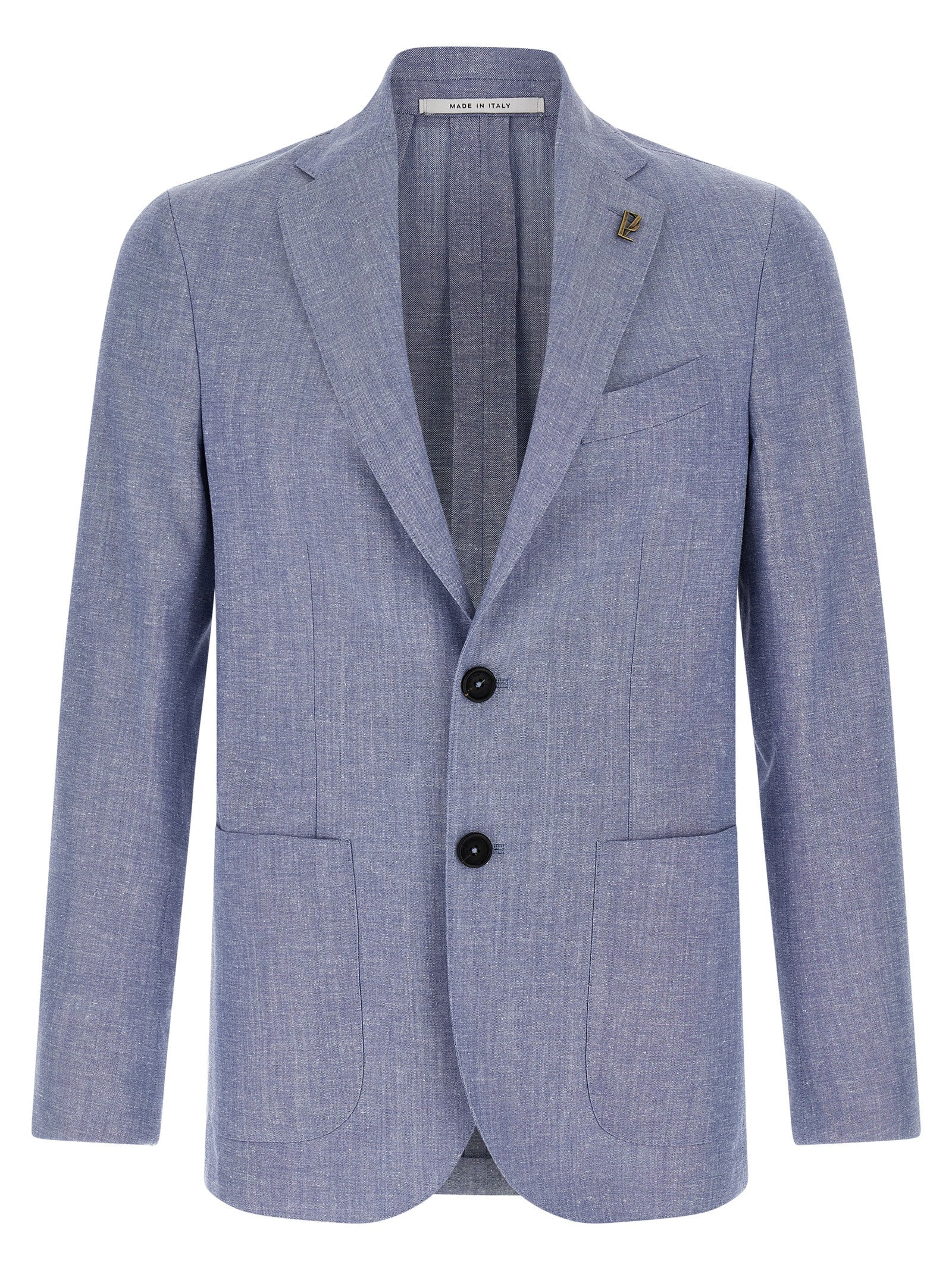 Pal Zileri Blue Wool Men's Blazer