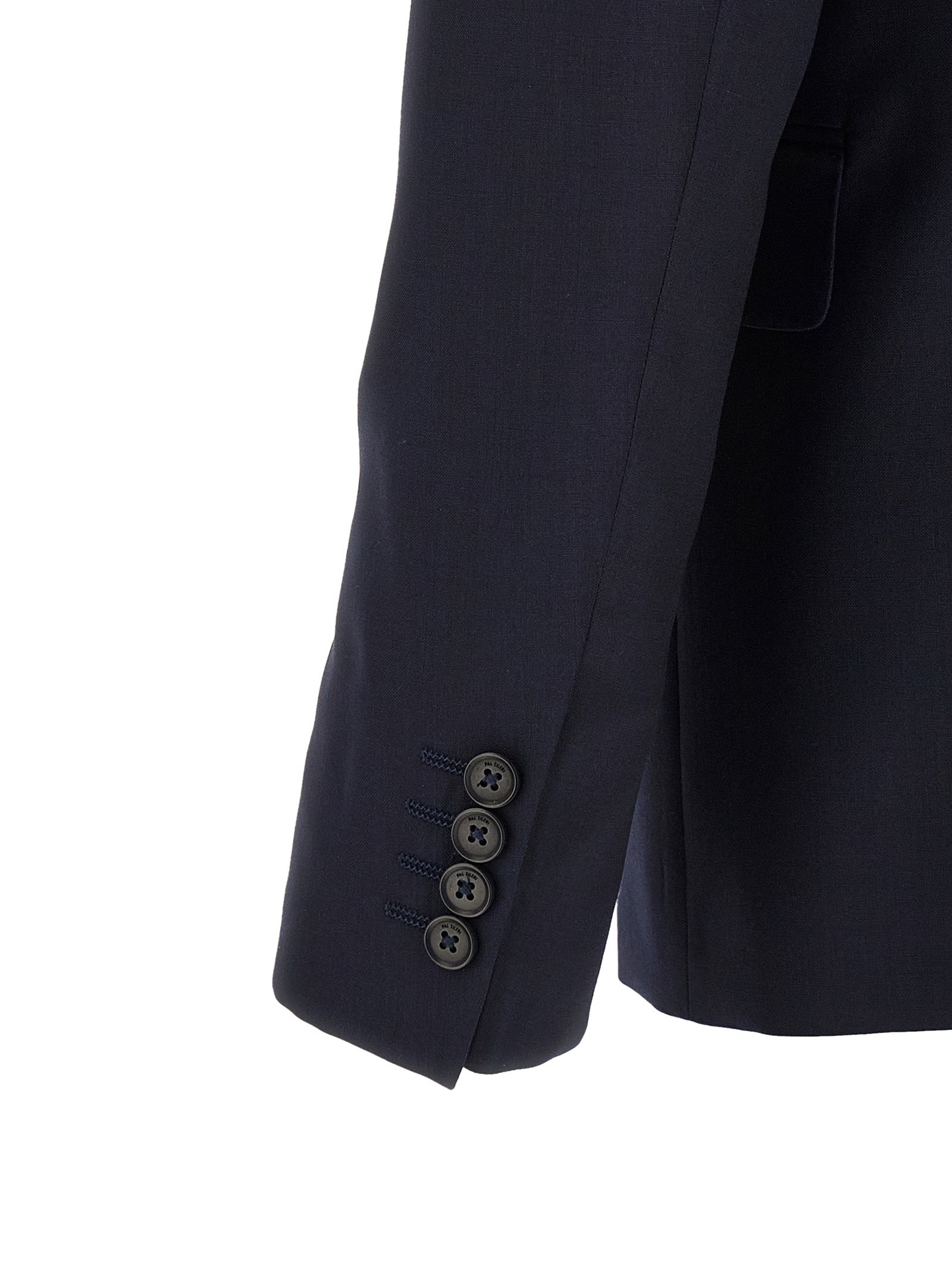 Pal Zileri Blue Wool Two-Piece Men's Suit