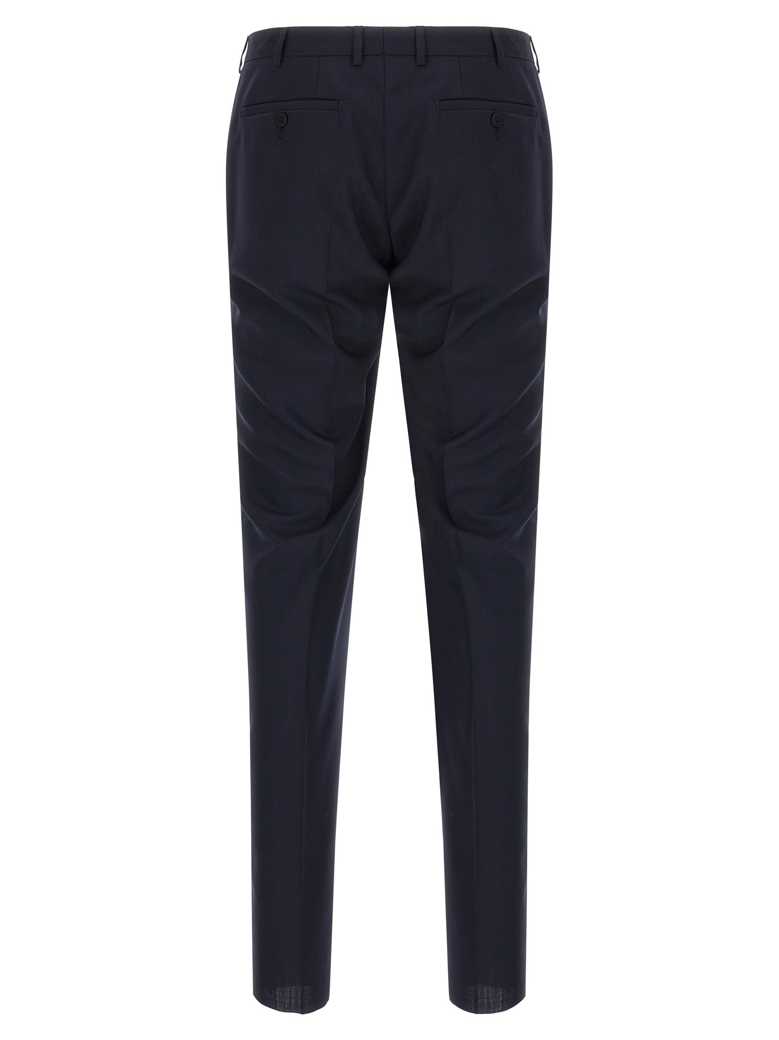 Pal Zileri Blue Wool Two-Piece Men's Suit