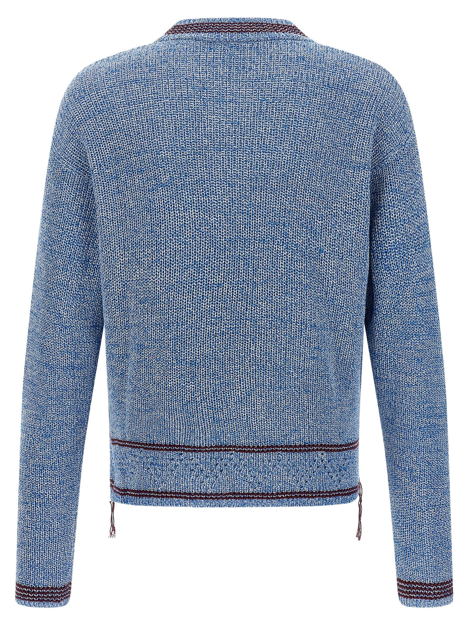 Marni Blue Cotton Men's Cardigan
