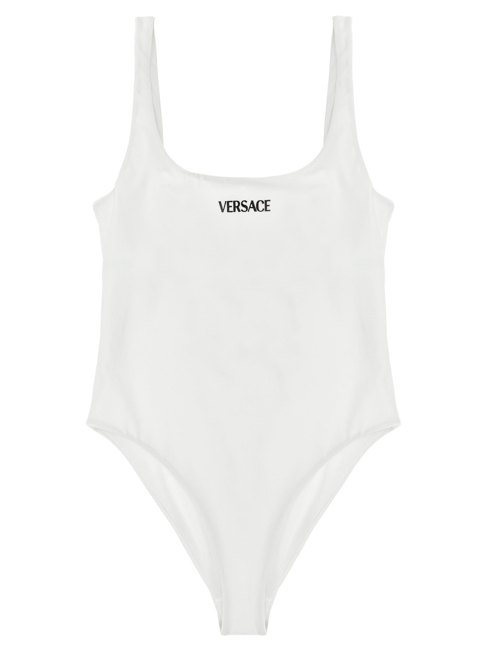 Versace White Nylon One-Piece Women's Swimsuit