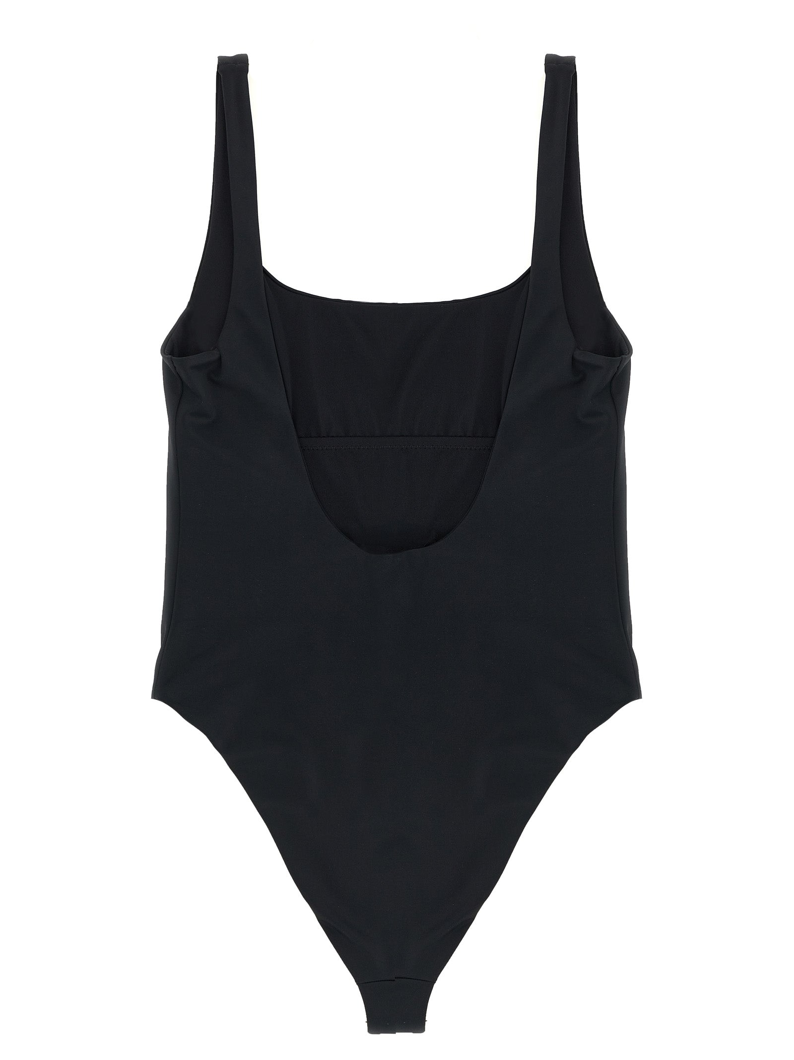 Versace Black Nylon One-Piece Women's Swimsuit