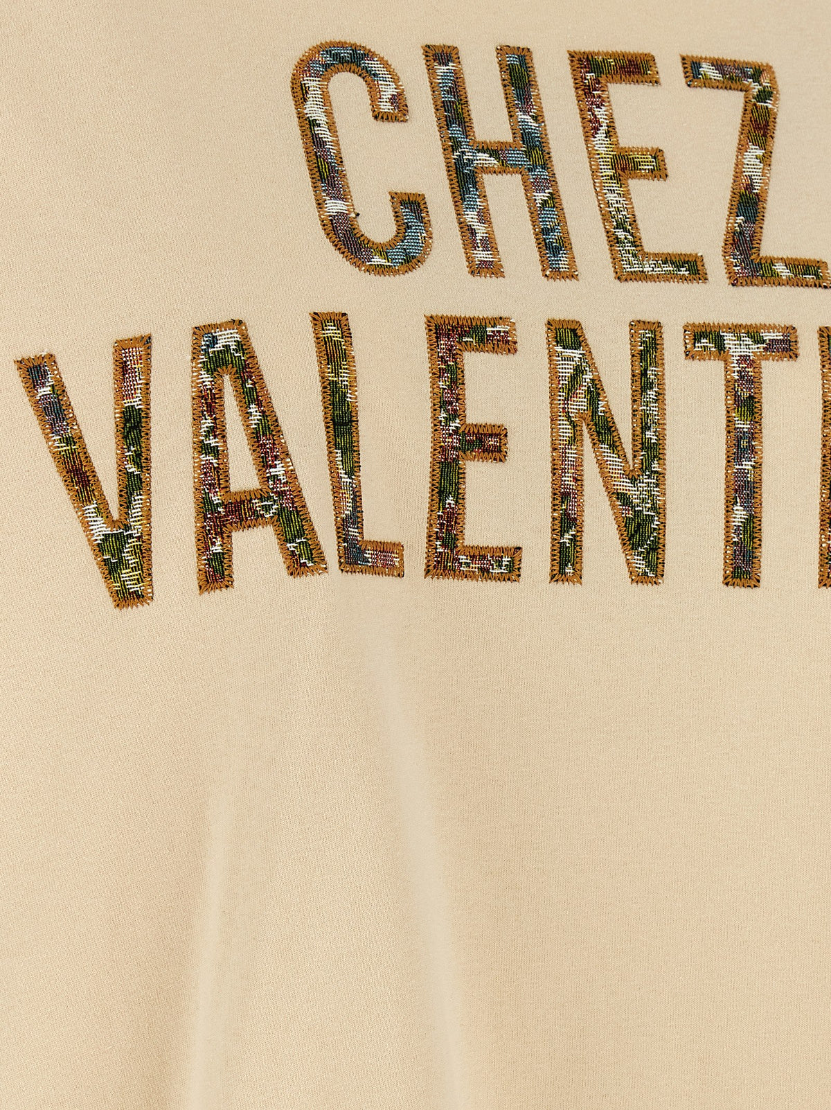 Valentino Garavani Beige Cotton Women's T-Shirt