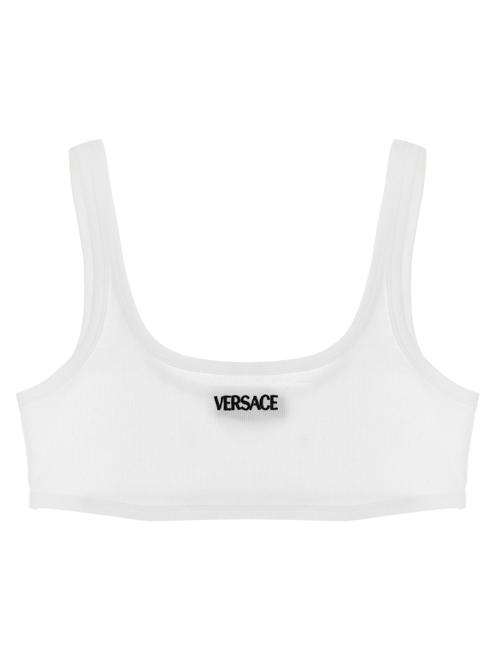Versace White Cotton Women's Bra