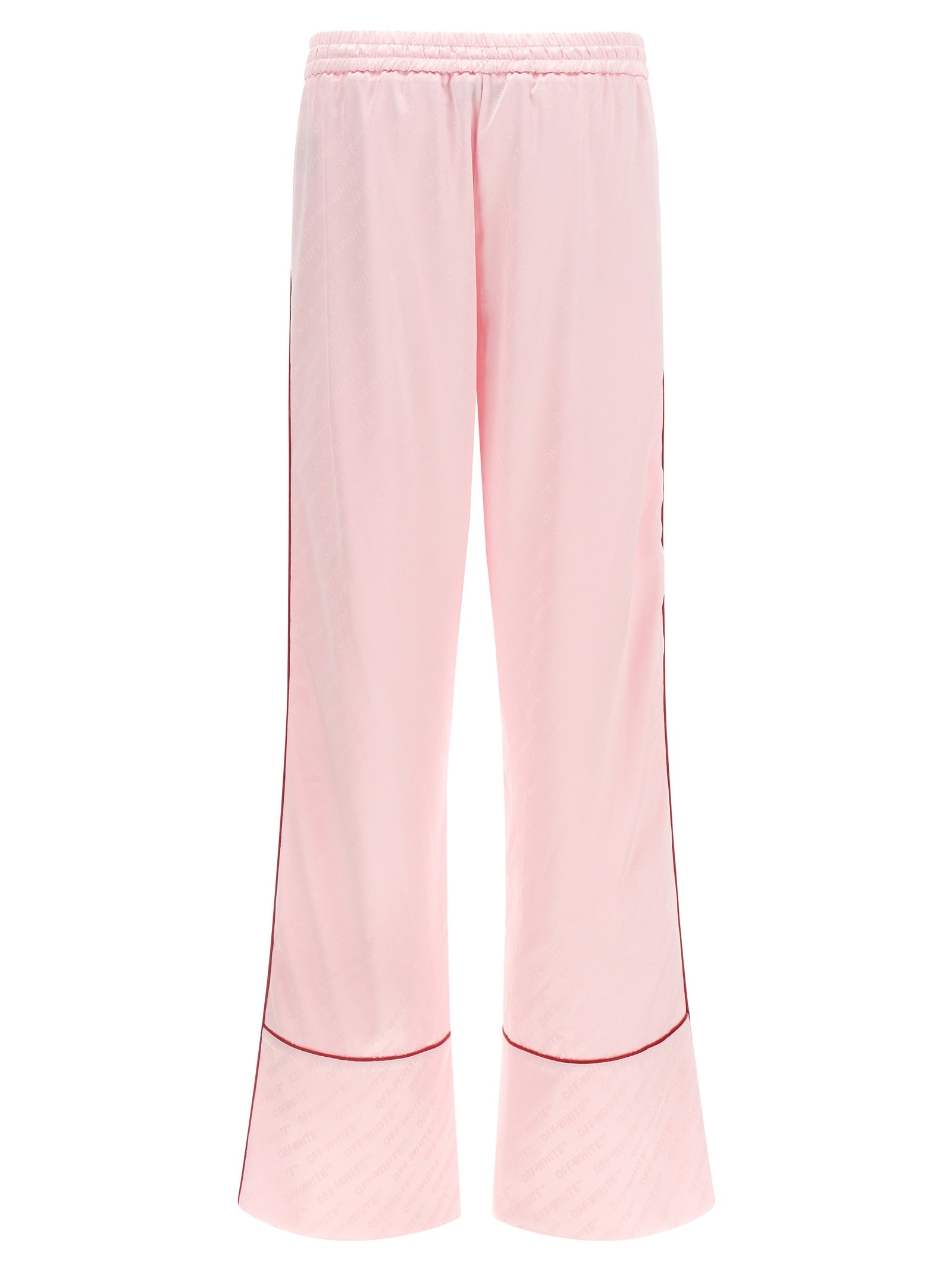Off-White Multicolor Viscose Casual Women's Pants