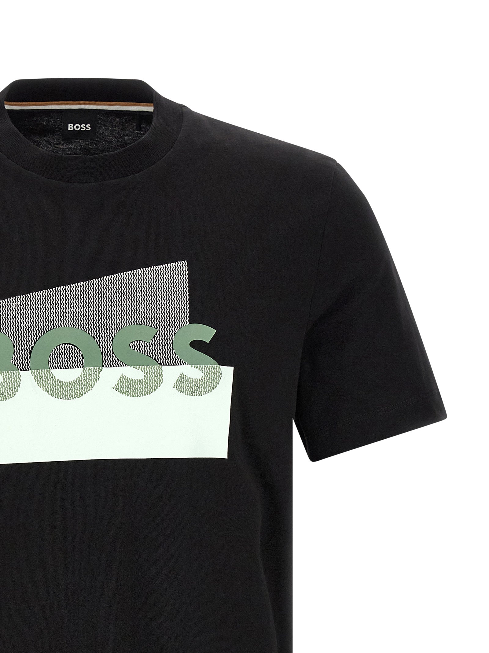 Hugo Boss Black Cotton Men's T-Shirt