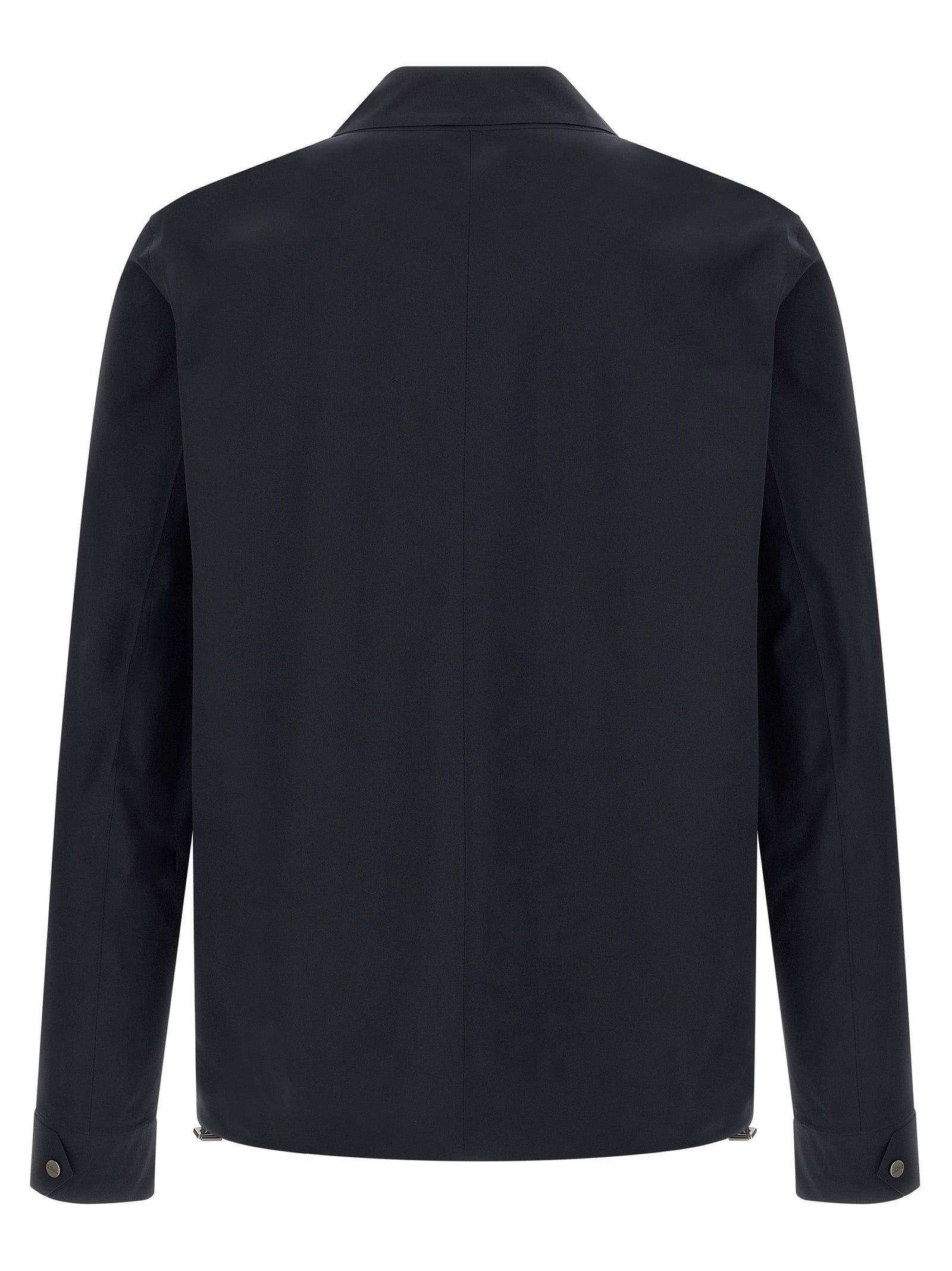 Herno Blue Polyamide Shell Men's Jacket