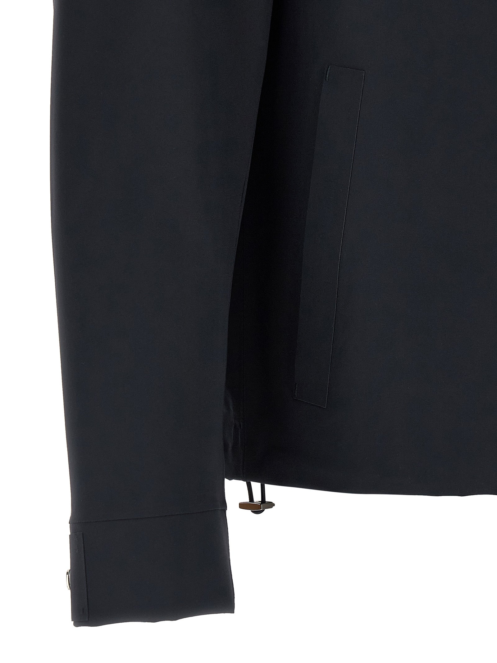Herno Blue Polyamide Shell Men's Jacket
