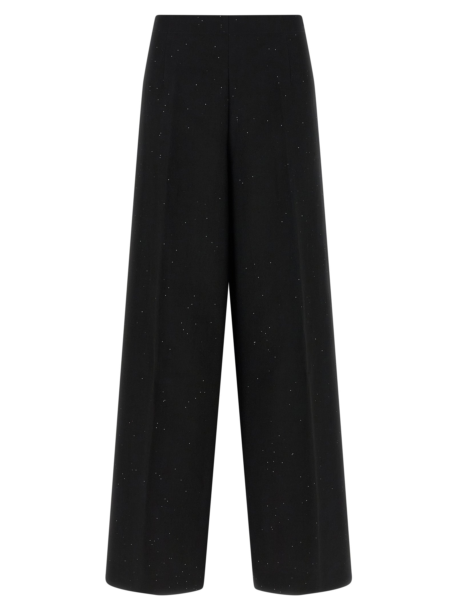 Herno Black Viscose Women's Pants