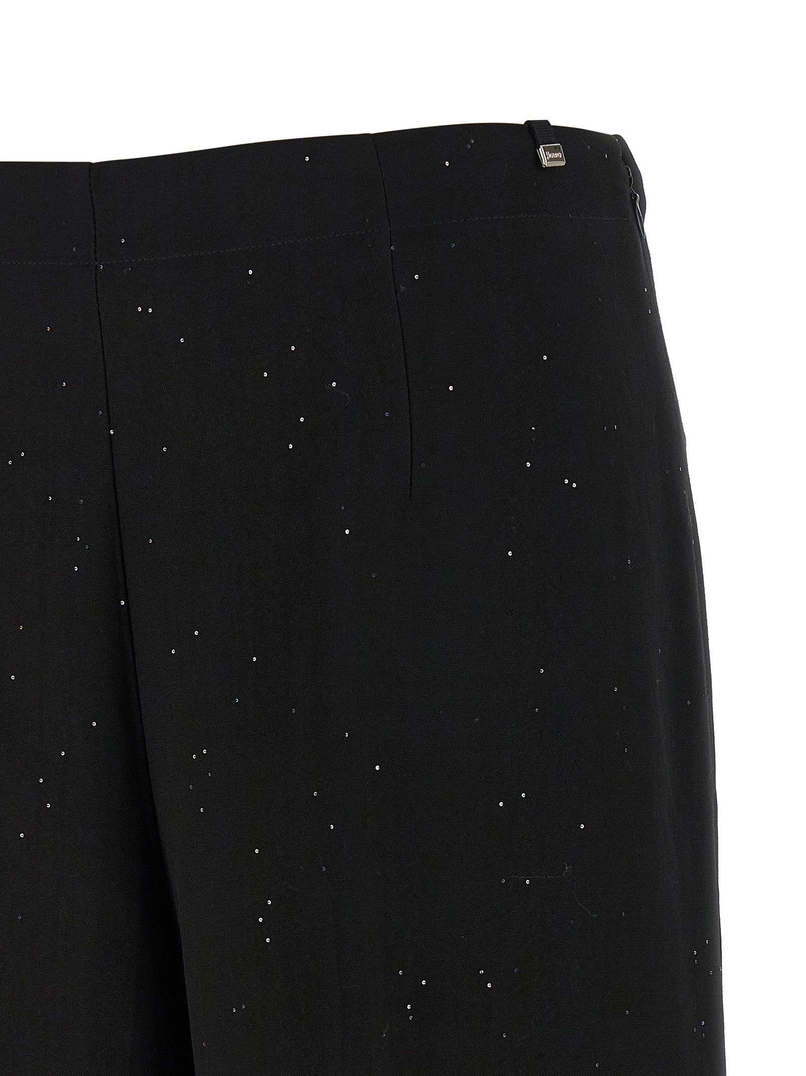 Herno Black Viscose Women's Pants