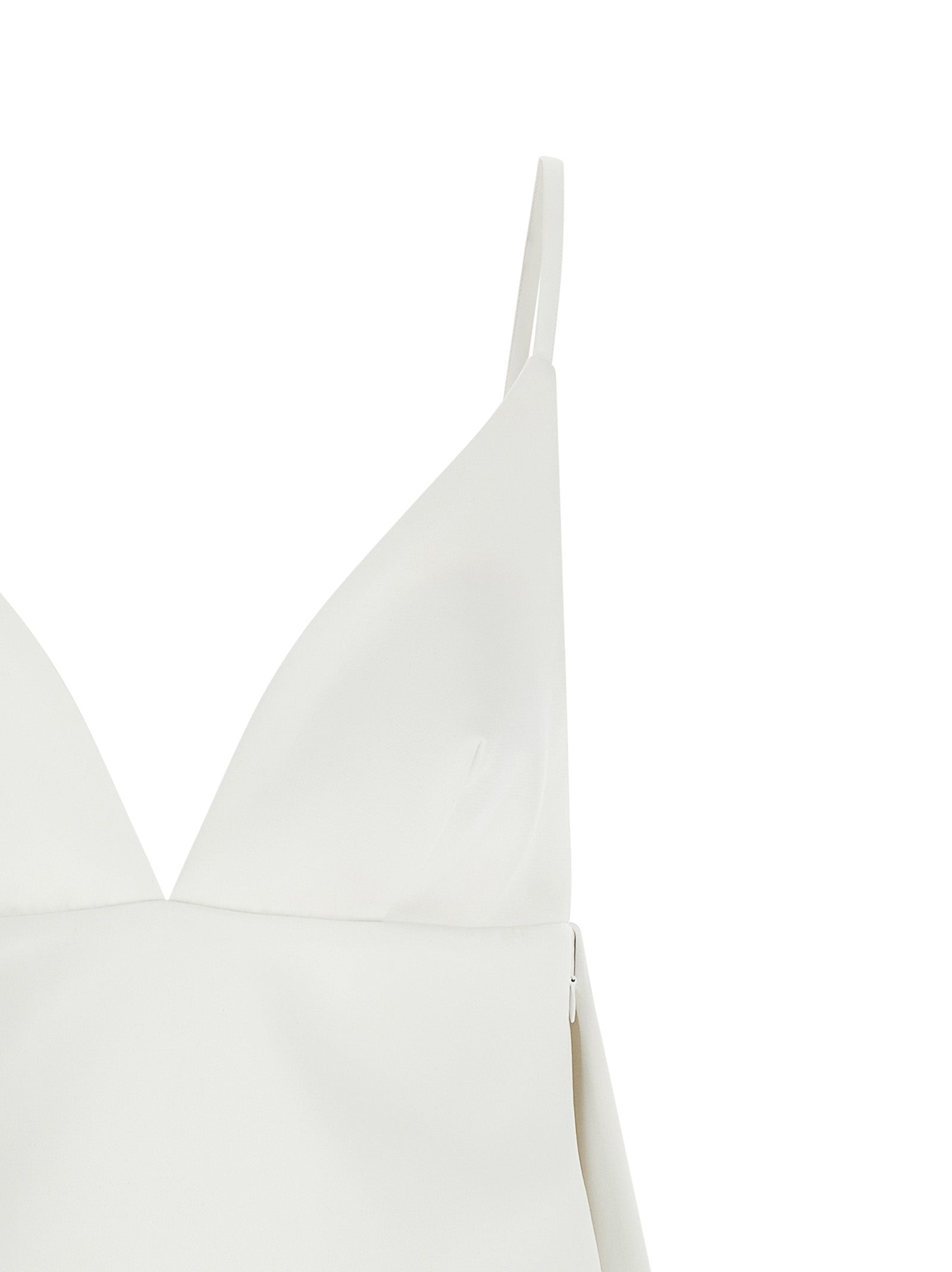 Elisabetta Franchi White Polyester Short Women's Dress
