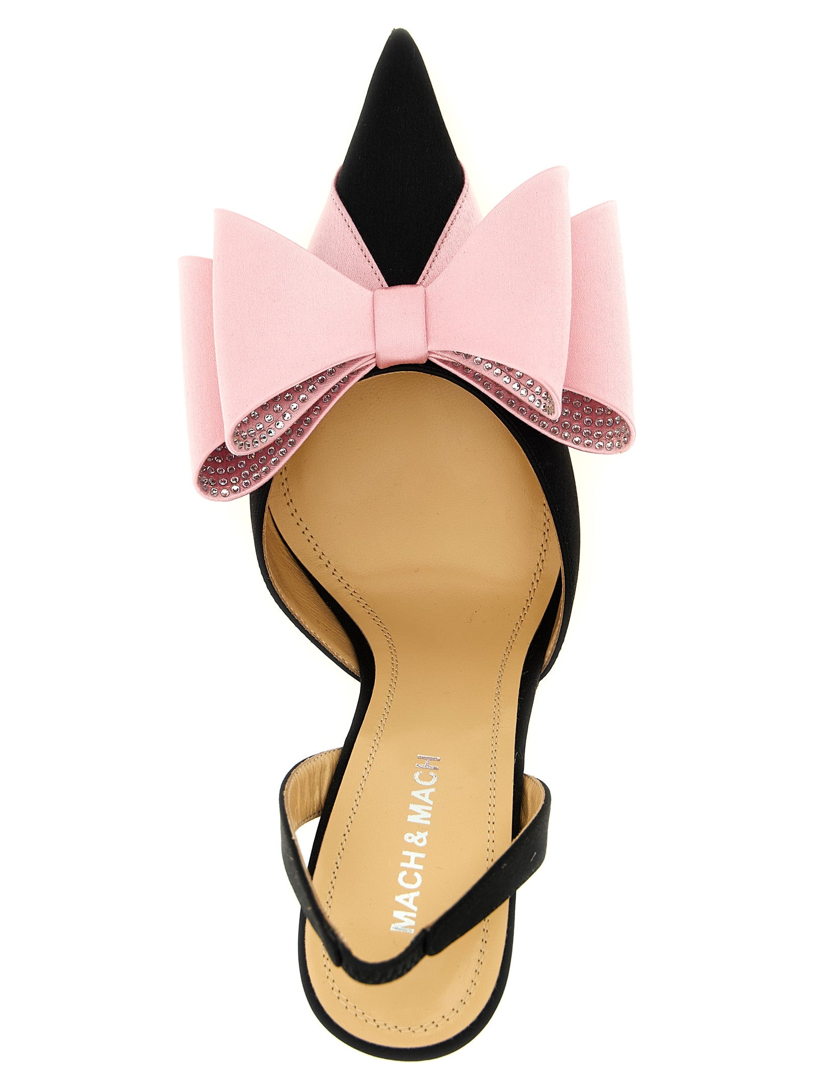 MACH & MACH Multicolor Satin High Heel Women's Pumps