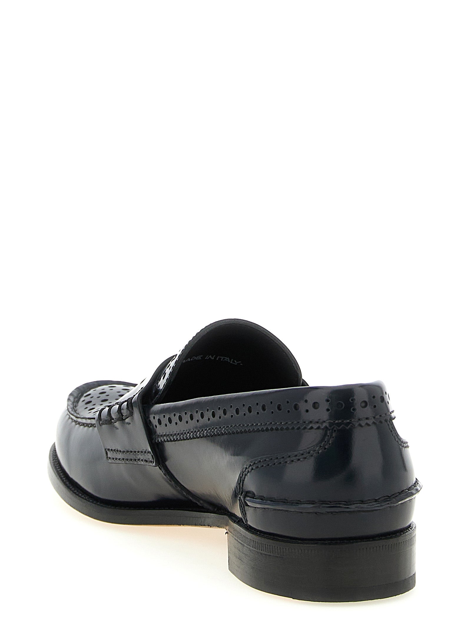 Church's Blue Calfskin Slip-On Women's Loafers