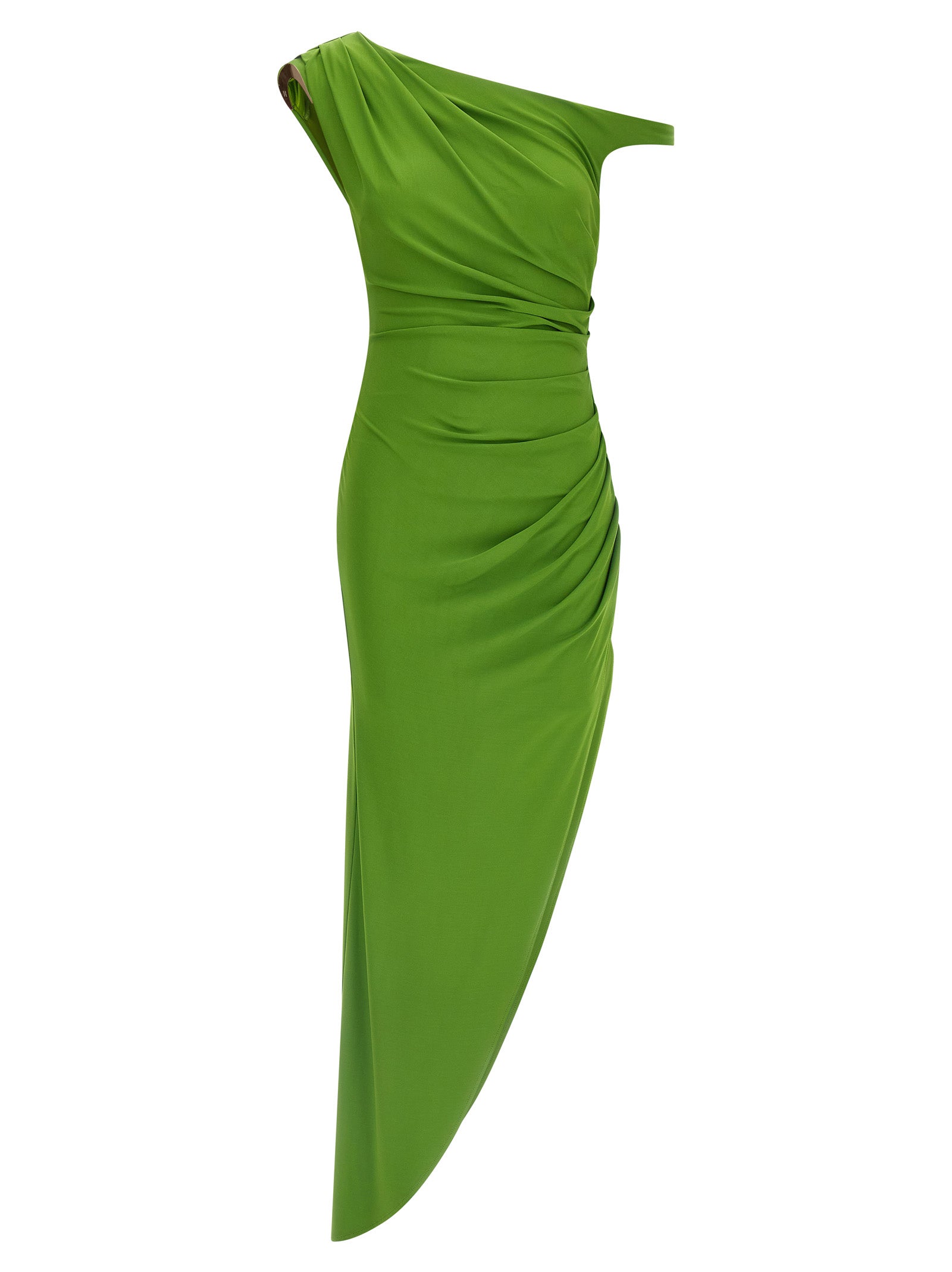 Elisabetta Franchi Bicolor Viscose Long Women's Dress
